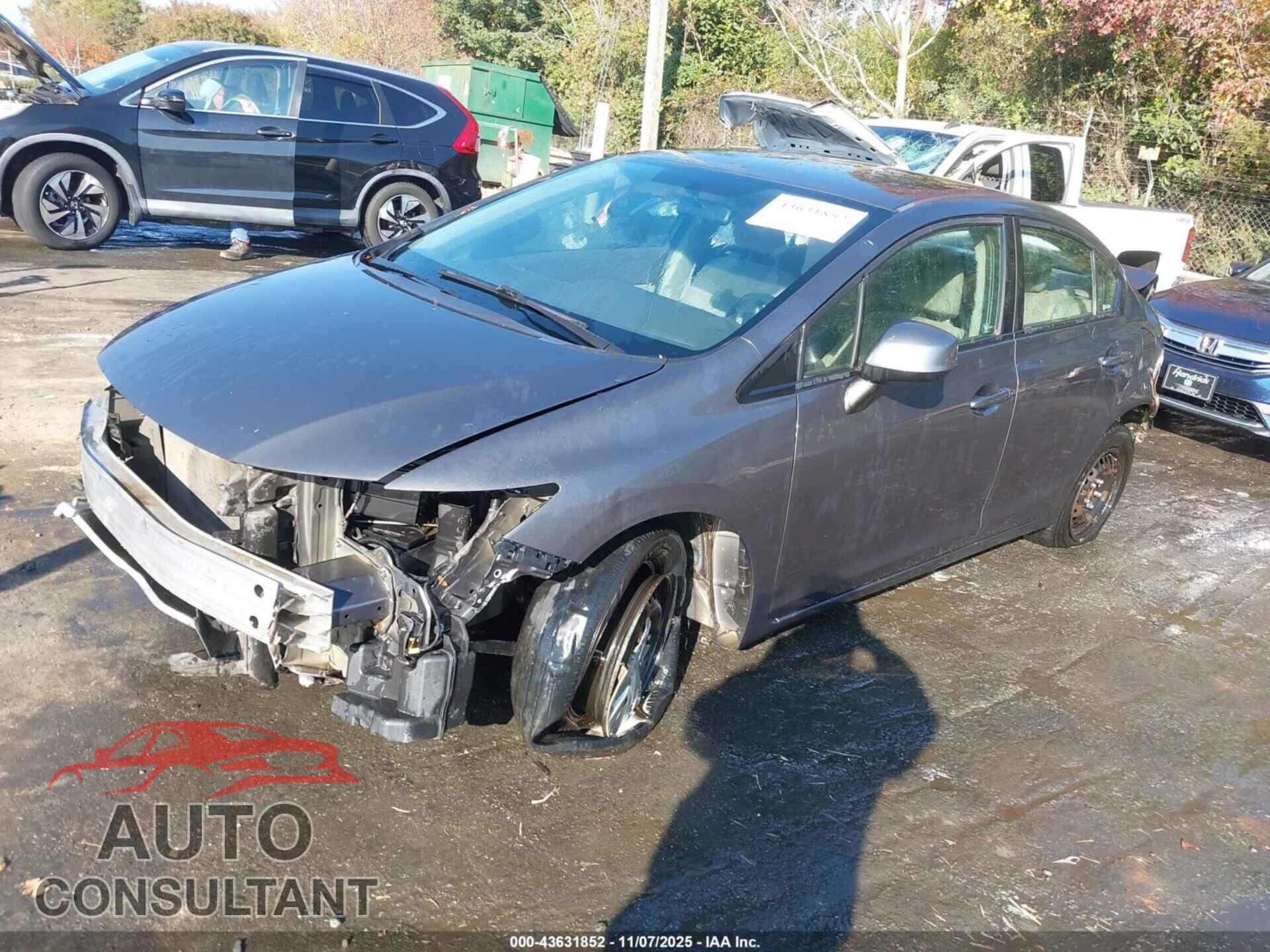 HONDA CIVIC 2012 - 19XFB2F55CE014684