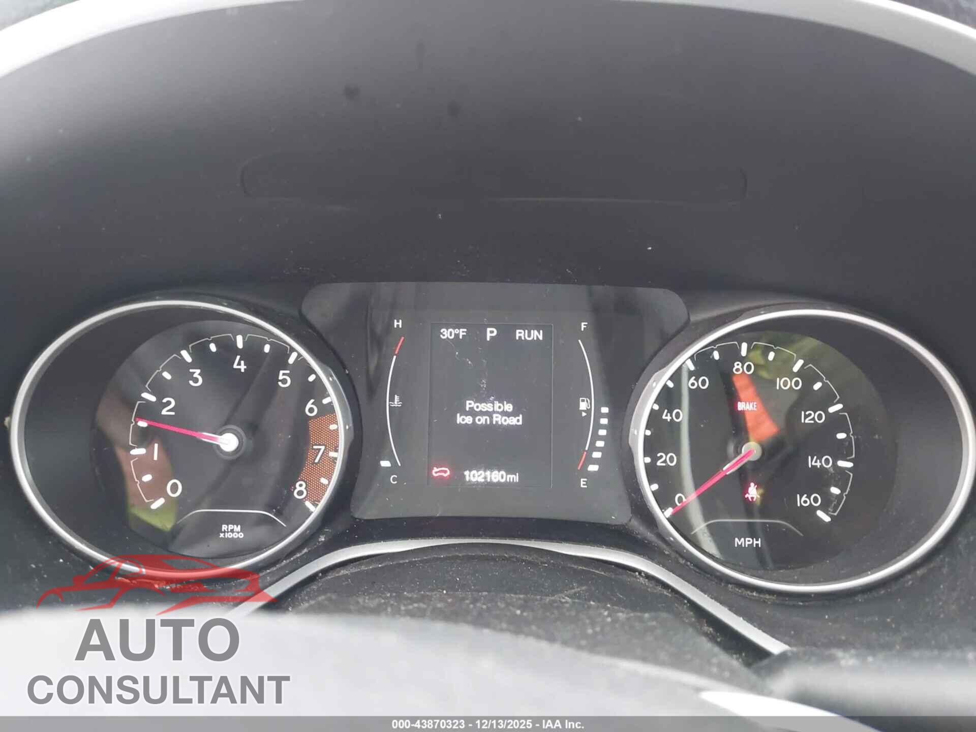 JEEP NEW COMPASS 2017 - 3C4NJDAB3HT647212