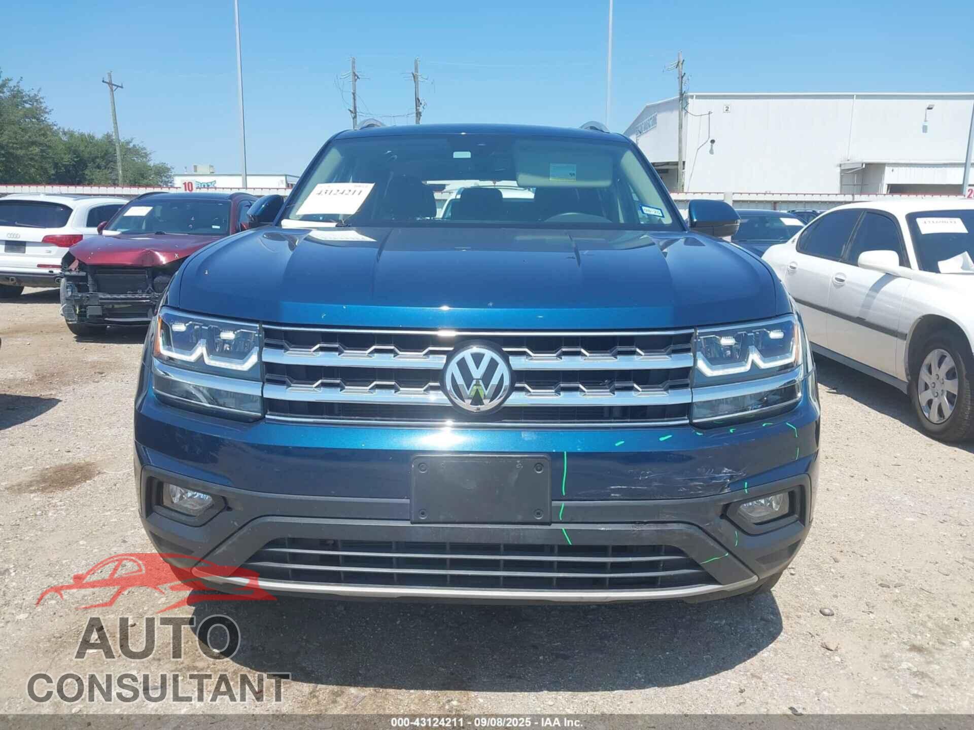 VOLKSWAGEN ATLAS 2019 - 1V2WP2CA5KC588564