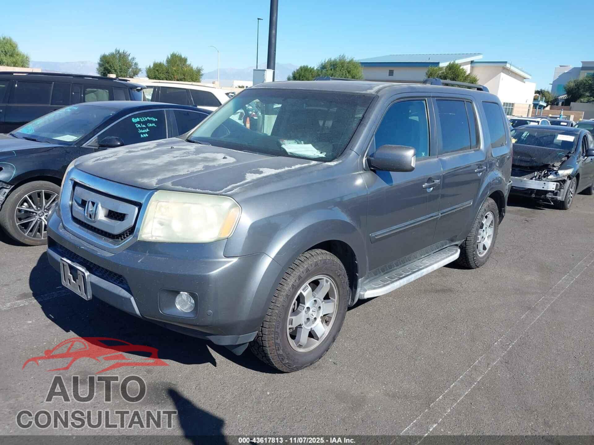 HONDA PILOT 2011 - 5FNYF3H92BB005372