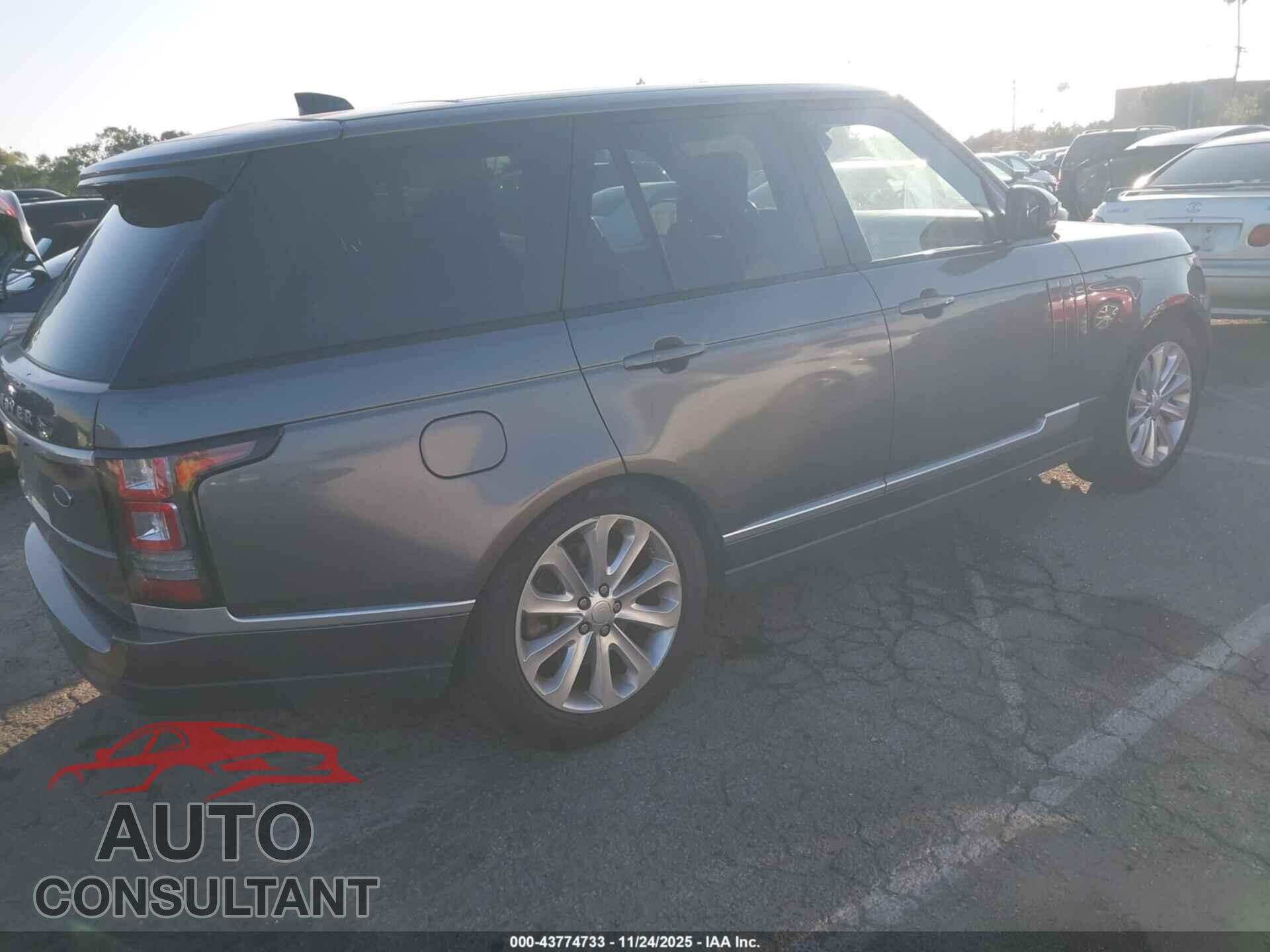 LAND ROVER RANGE ROVER 2017 - SALGS2FK3HA336494