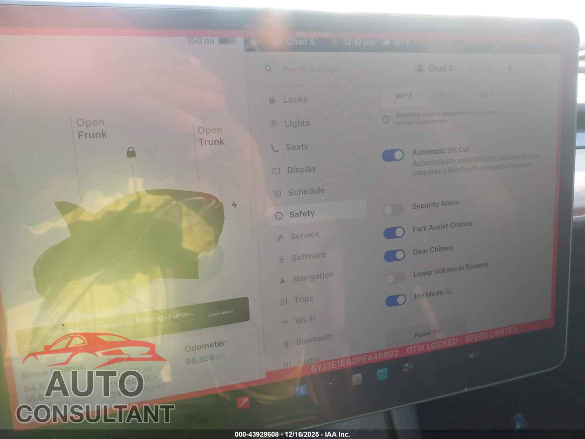 TESLA MODEL 3 2023 - 5YJ3E1EA2PF446992