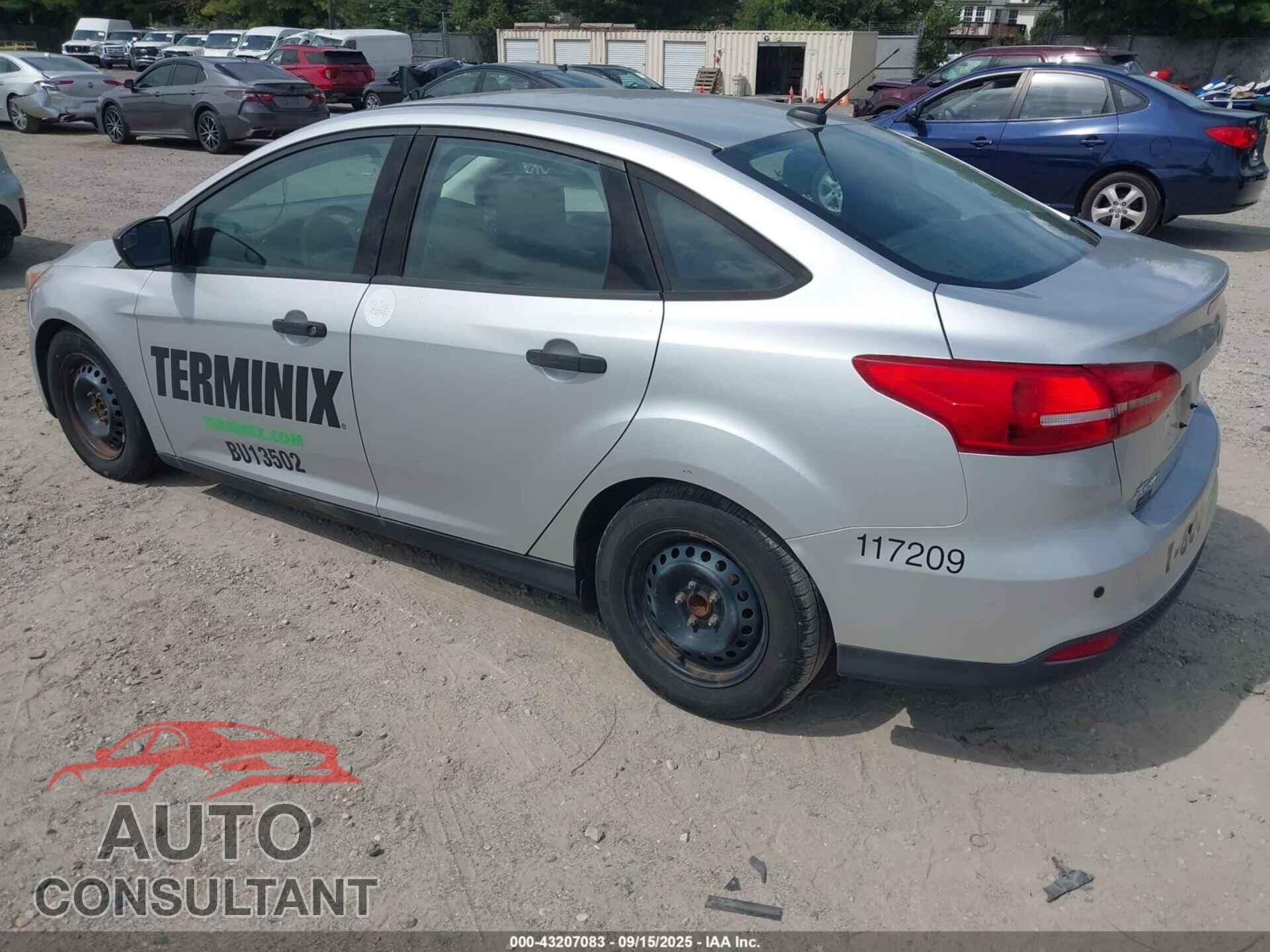 FORD FOCUS 2016 - 1FADP3E27GL290504