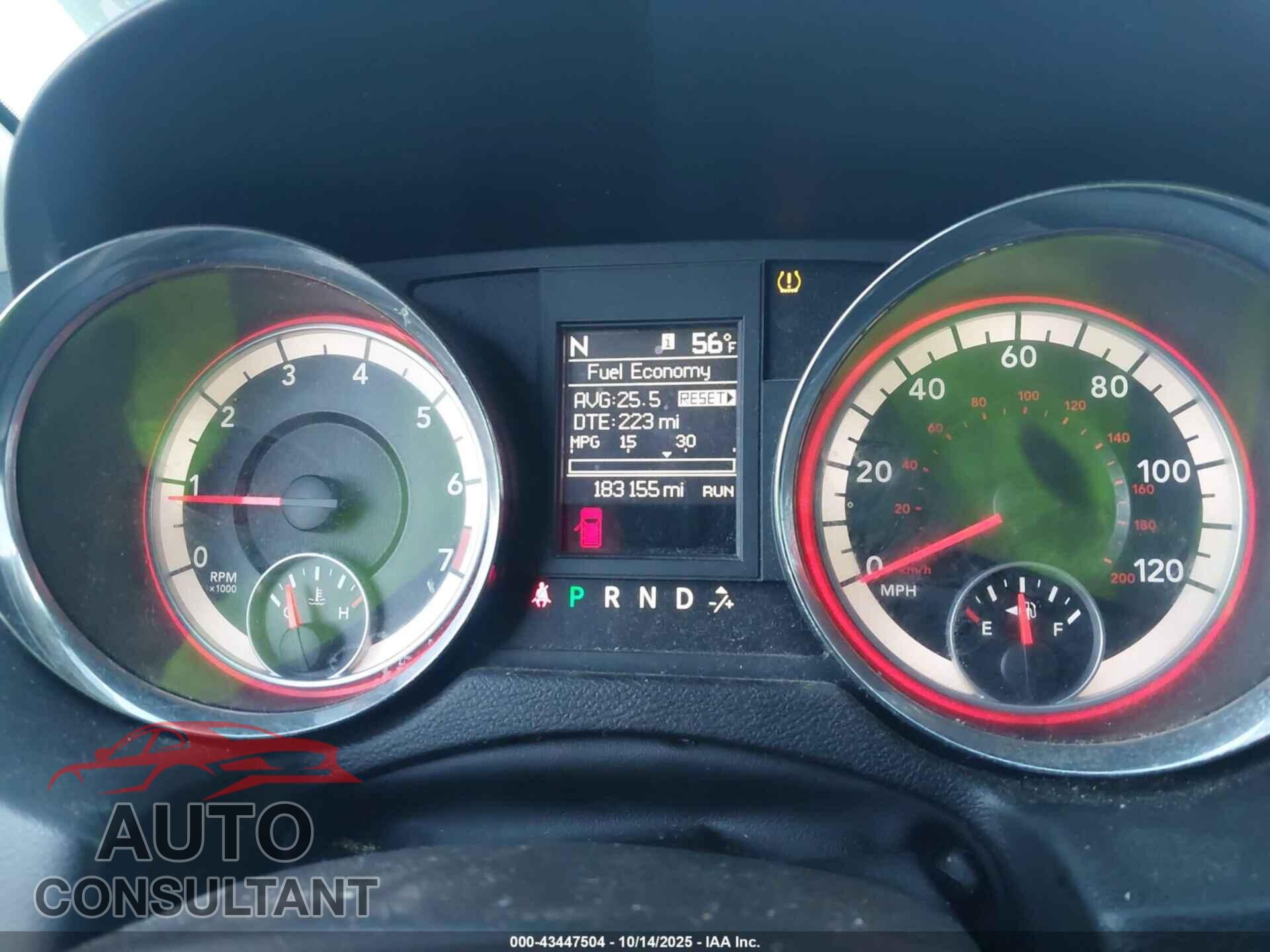 DODGE GRAND CARAVAN 2013 - 2C4RDGCG5DR790887