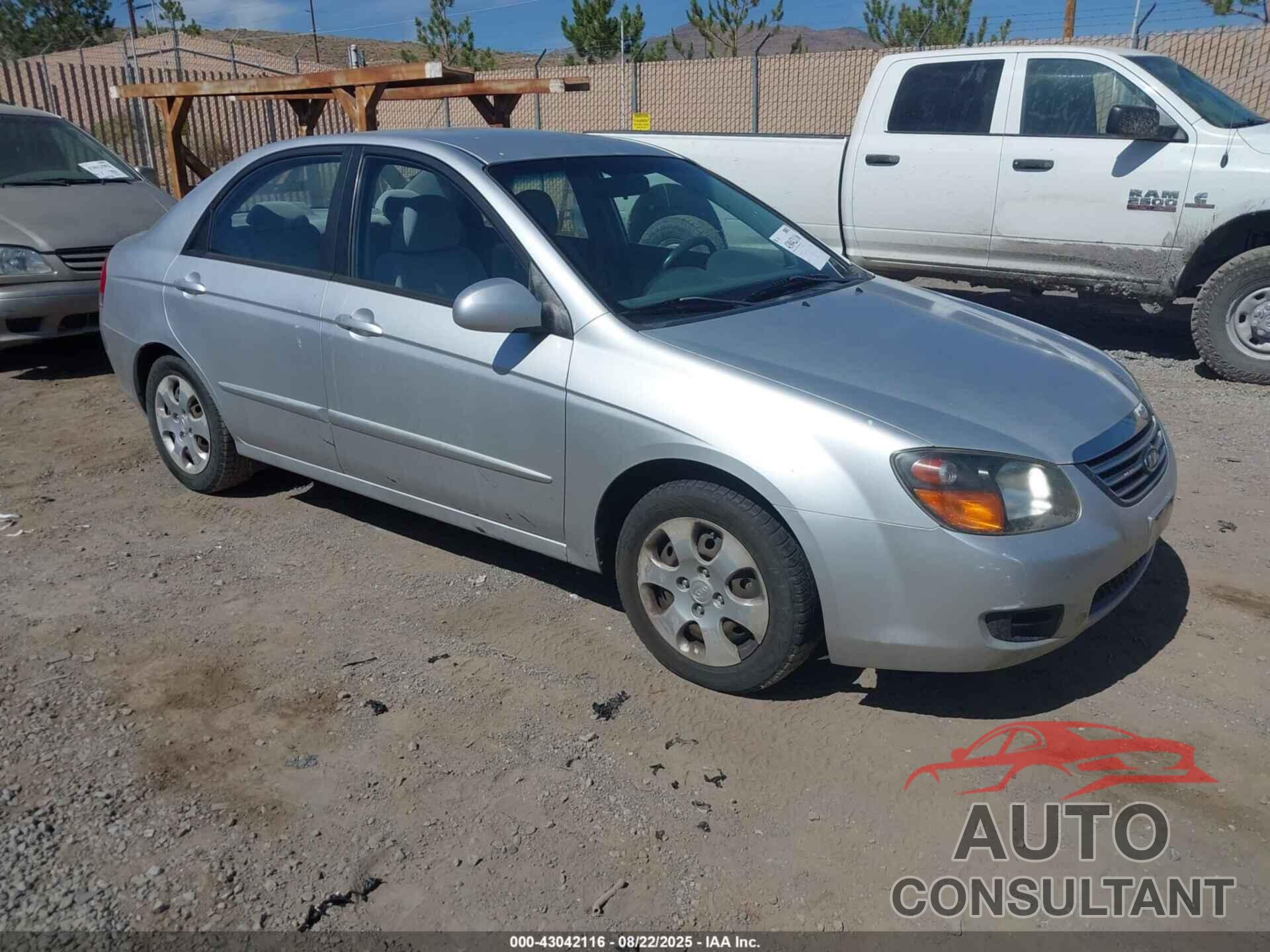 KIA SPECTRA 2009 - KNAFE222095644164