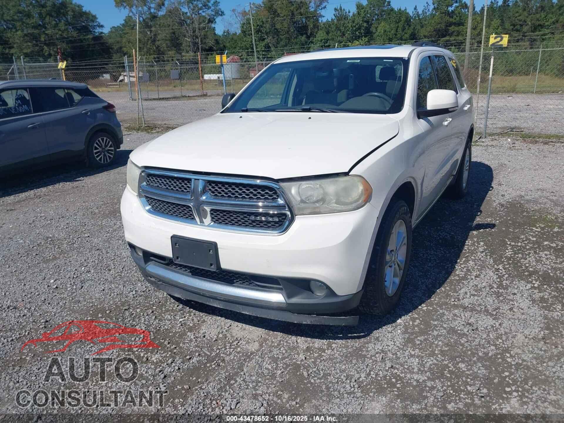 DODGE DURANGO 2012 - 1C4RDHDG1CC182778