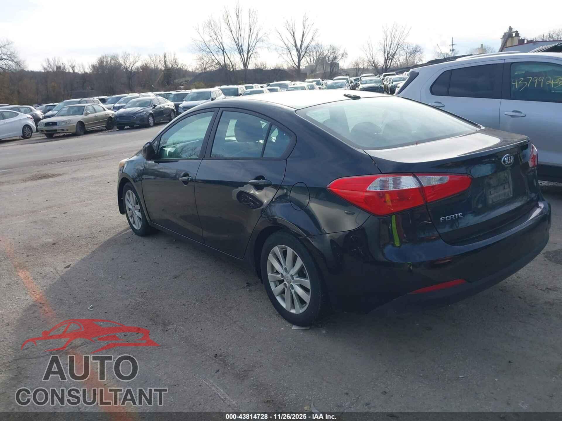 KIA FORTE 2015 - KNAFX4A69F5398432