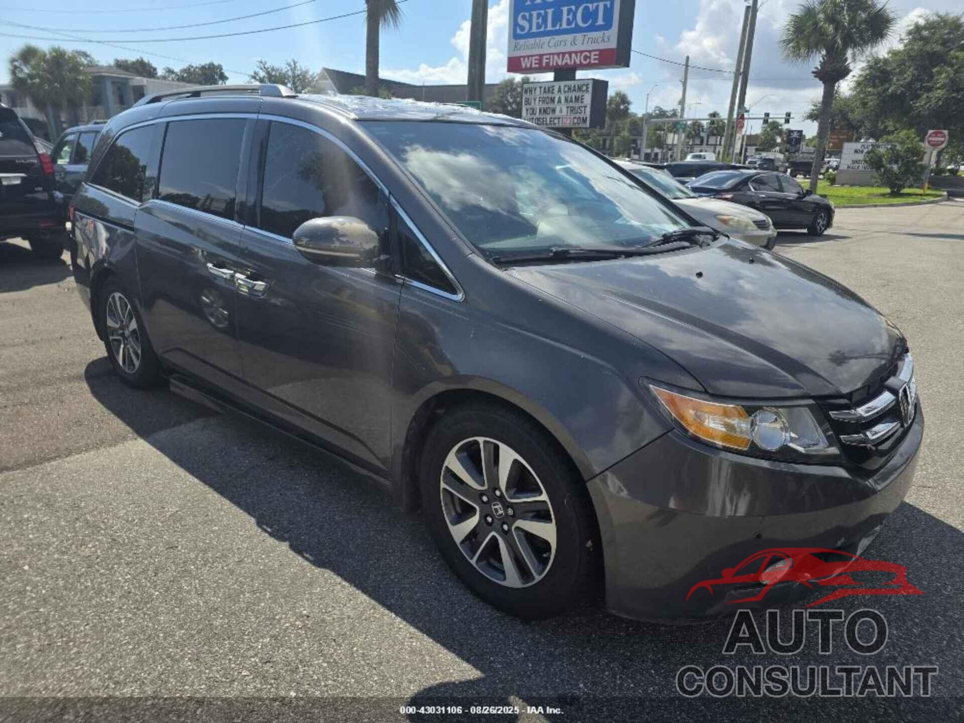 HONDA ODYSSEY 2015 - 5FNRL5H92FB066445