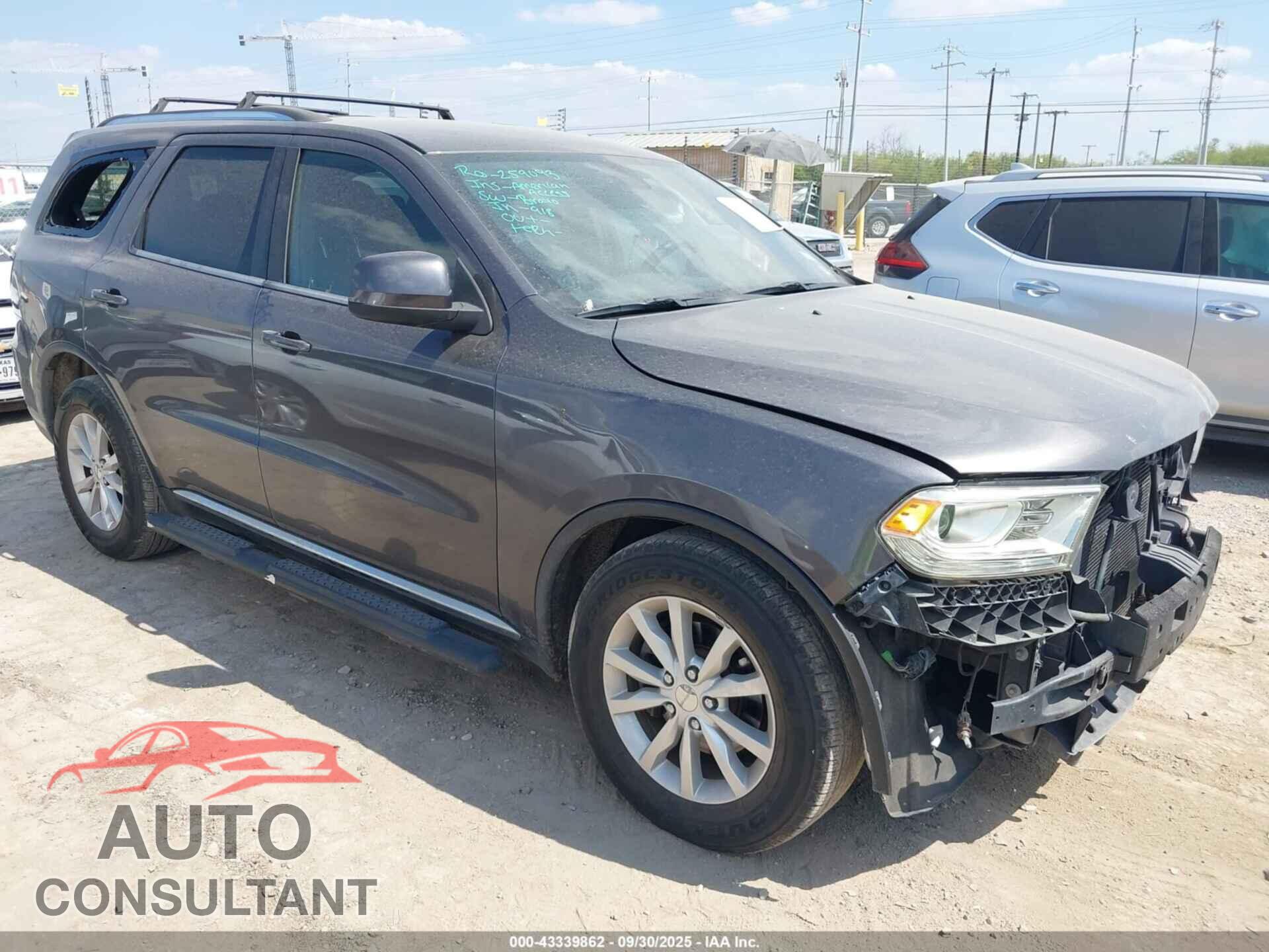 DODGE DURANGO 2014 - 1C4RDJAG1EC550567