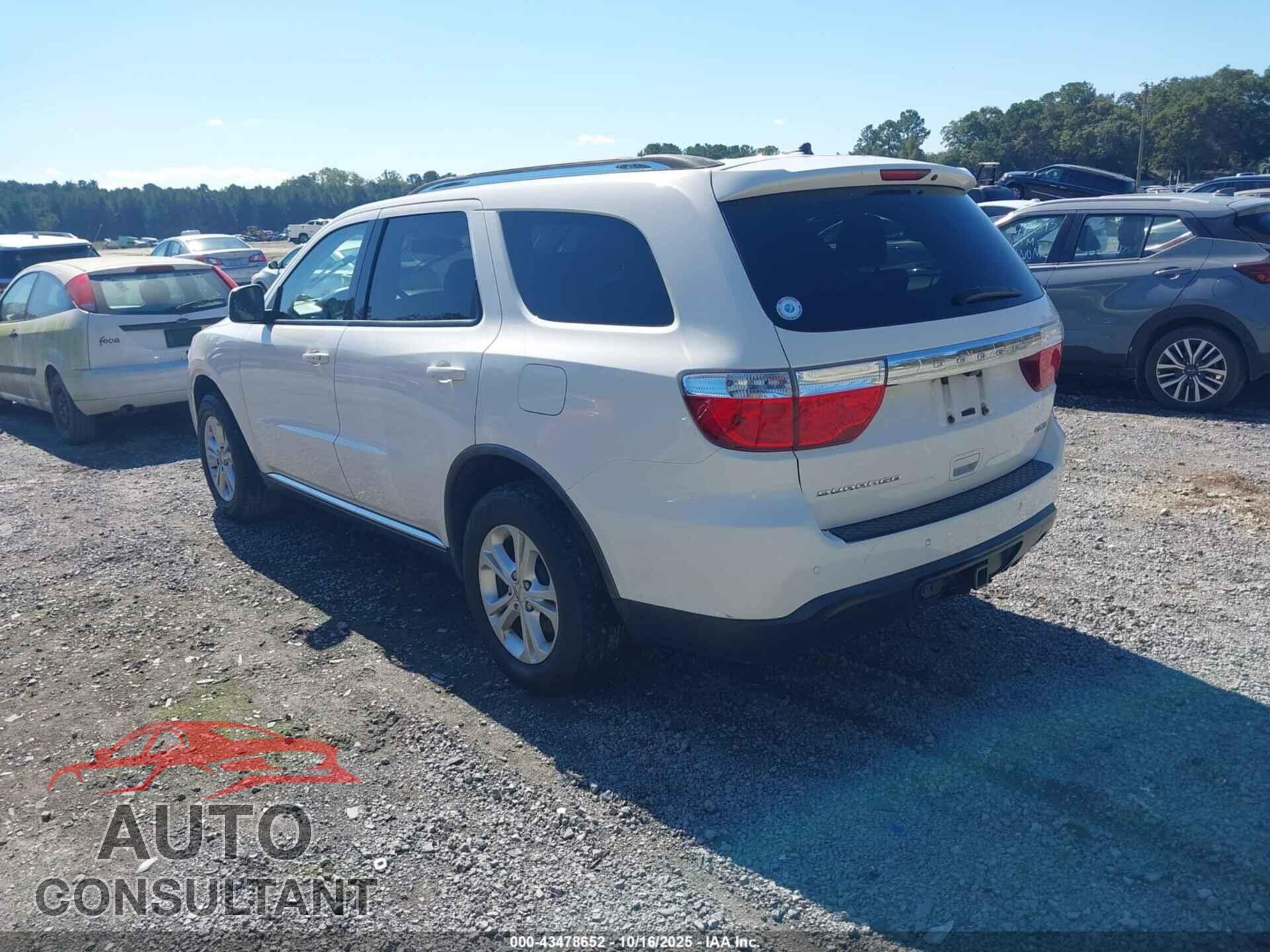 DODGE DURANGO 2012 - 1C4RDHDG1CC182778