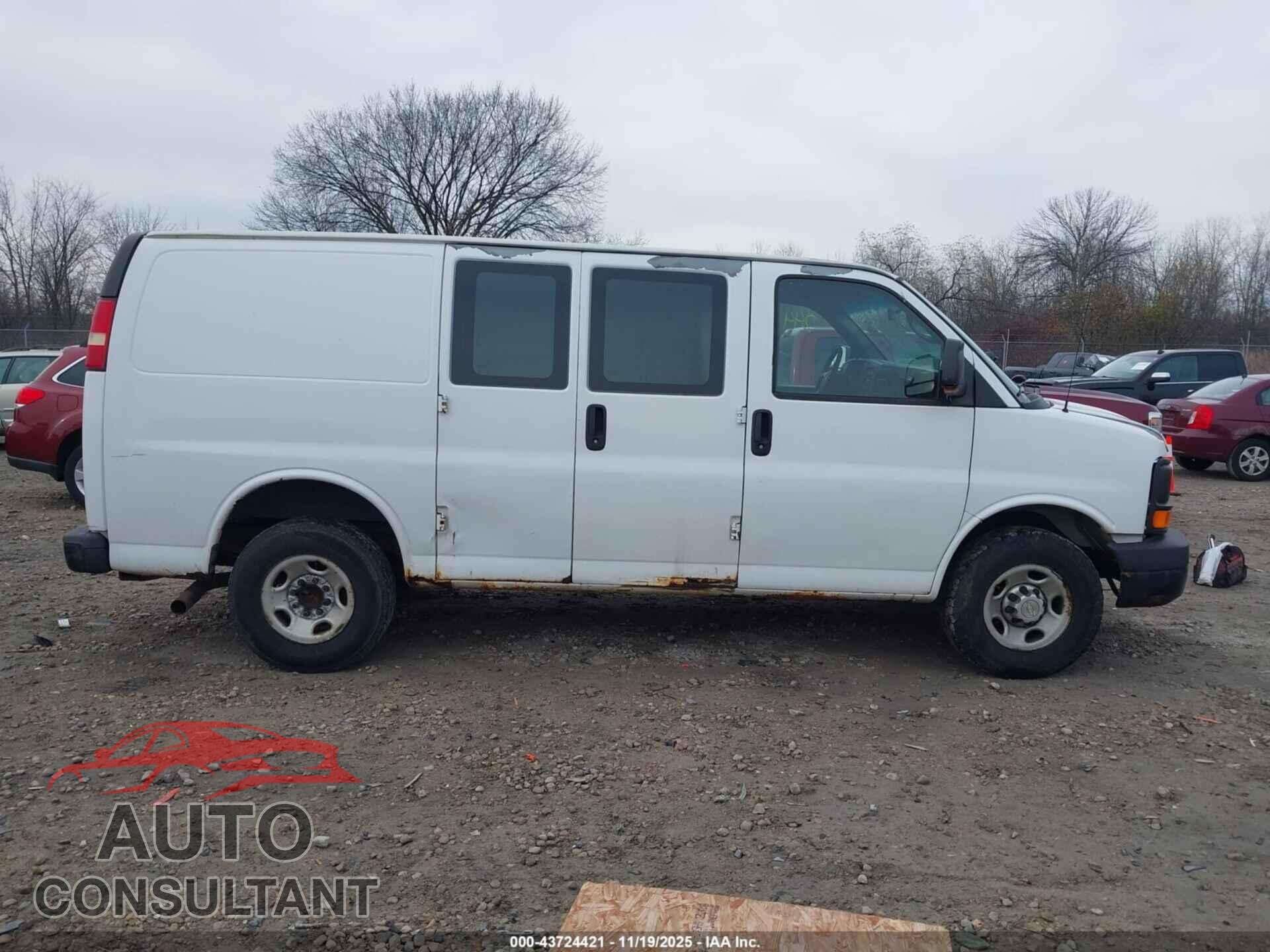 CHEVROLET EXPRESS 2500 2010 - 1GCZGFBA6A1177756