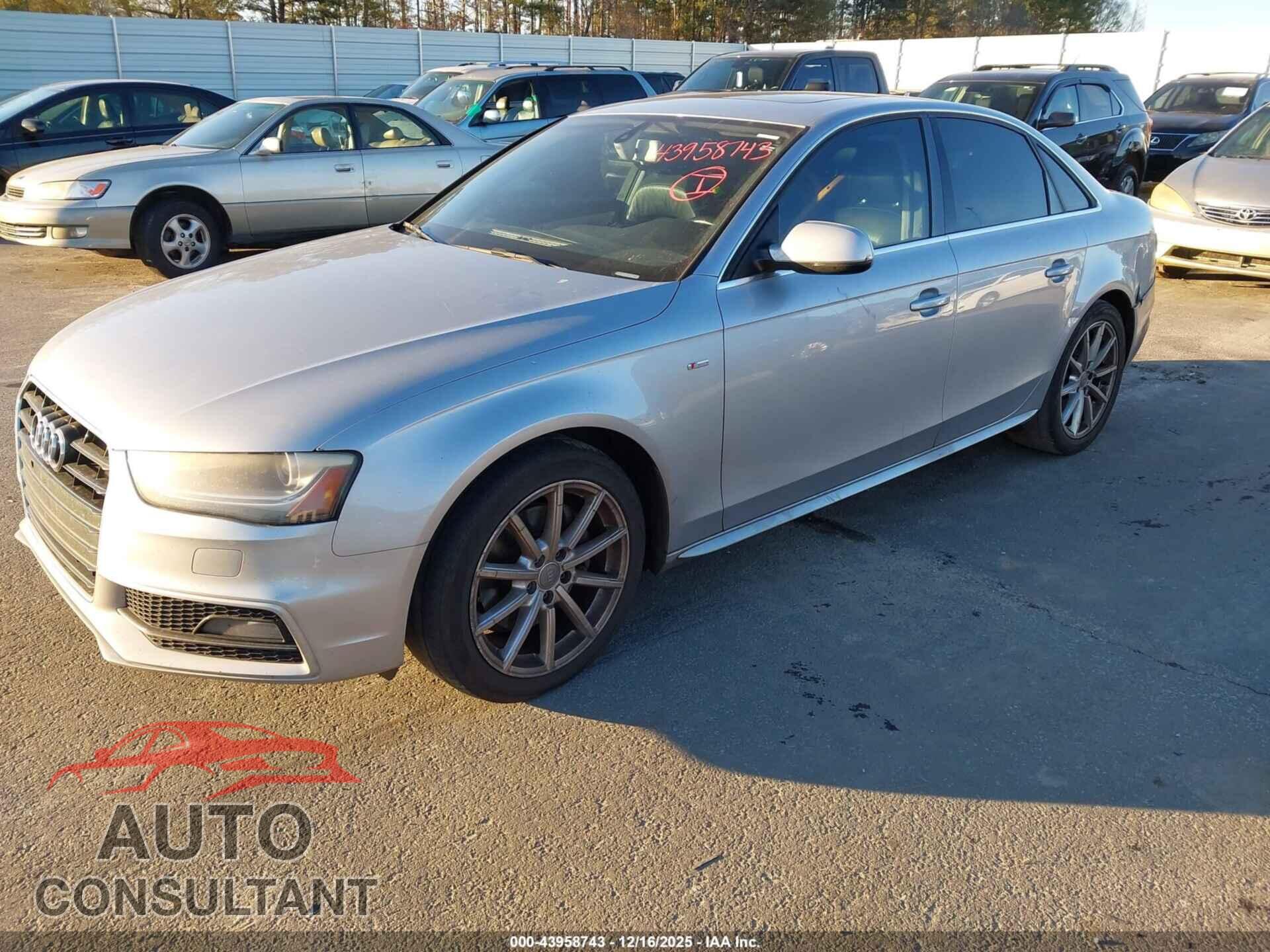 AUDI A4 2015 - WAUAFAFL1FA073906