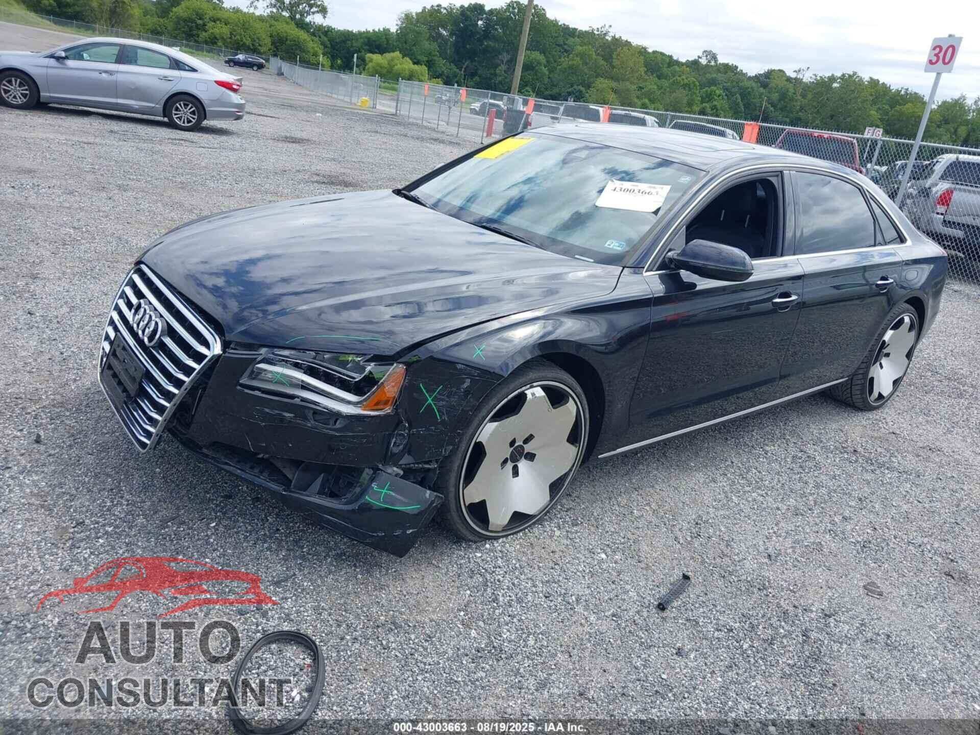 AUDI A8 L 2013 - WAURGAFD8DN028024