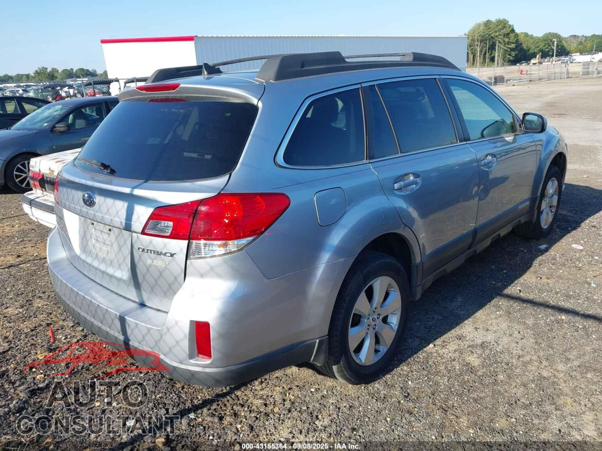 SUBARU OUTBACK 2012 - 4S4BRBLC0C3205347
