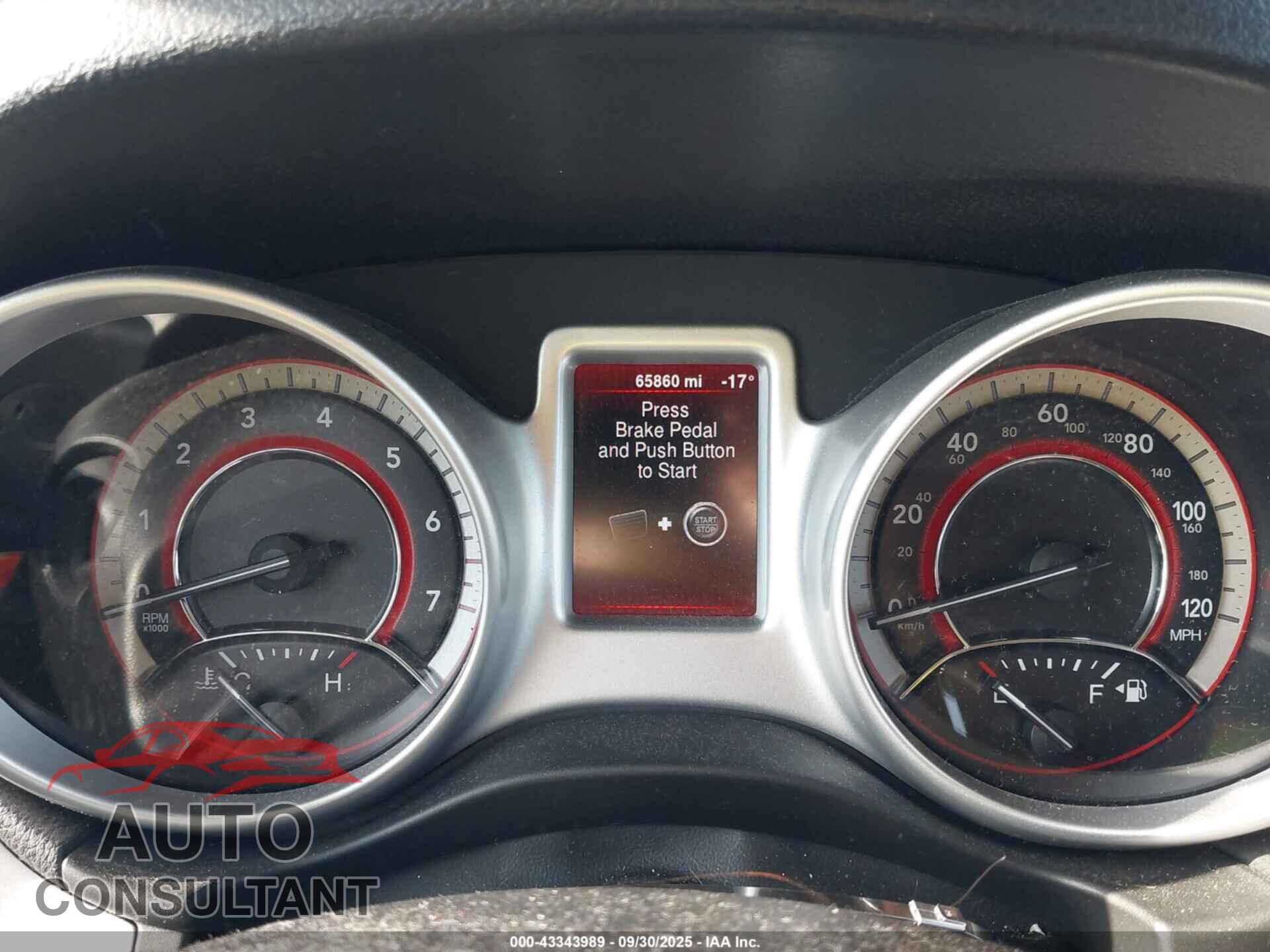 DODGE JOURNEY 2015 - 3C4PDCABXFT654861