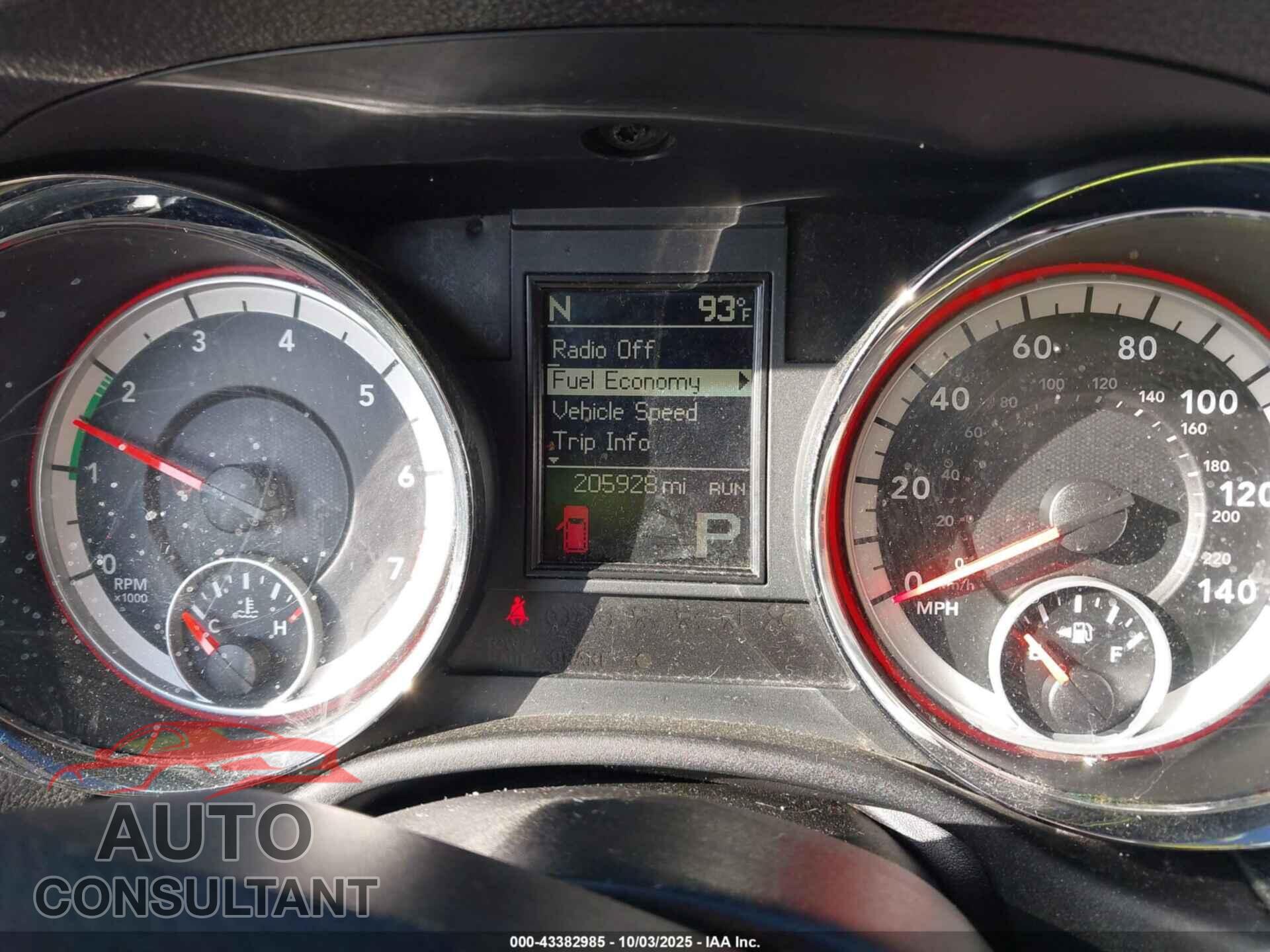 DODGE DURANGO 2013 - 1C4RDJAG4DC688683
