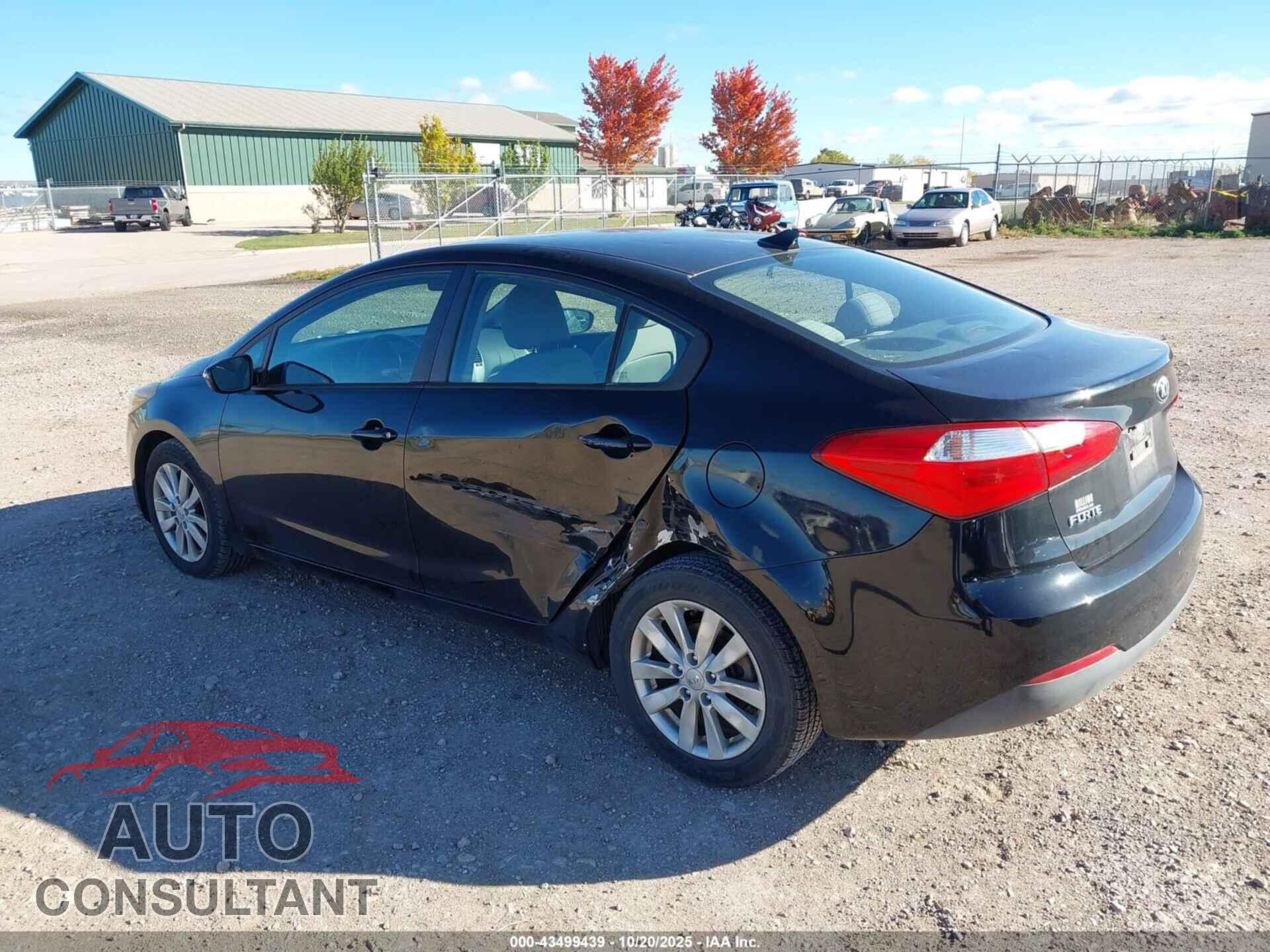 KIA FORTE 2014 - KNAFX4A68E5143110