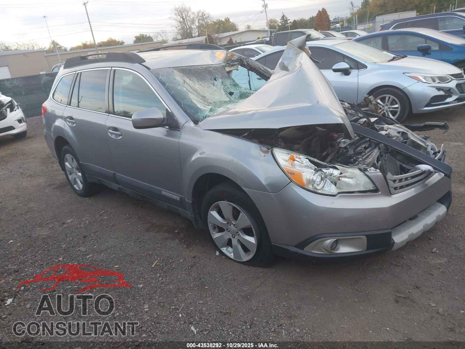 SUBARU OUTBACK 2011 - 4S4BRBKC7B3404797