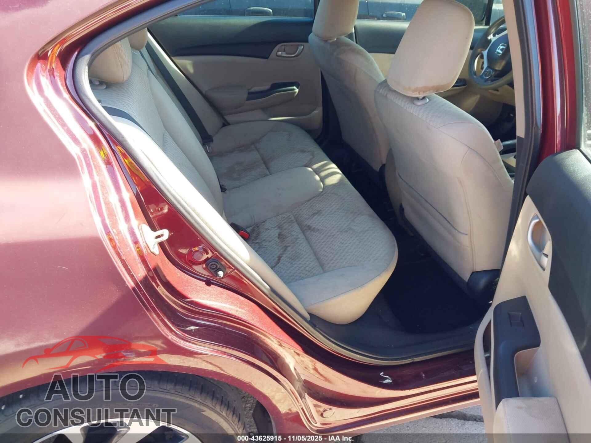 HONDA CIVIC 2014 - 19XFB2F56EE080549