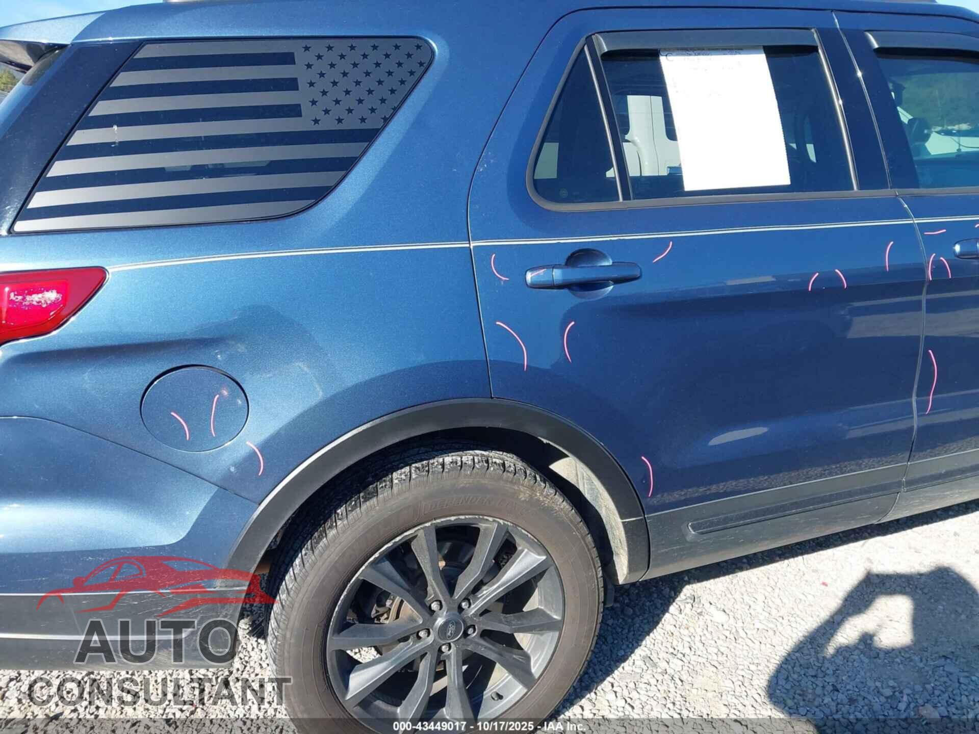 FORD EXPLORER 2018 - 1FM5K8D88JGB50697