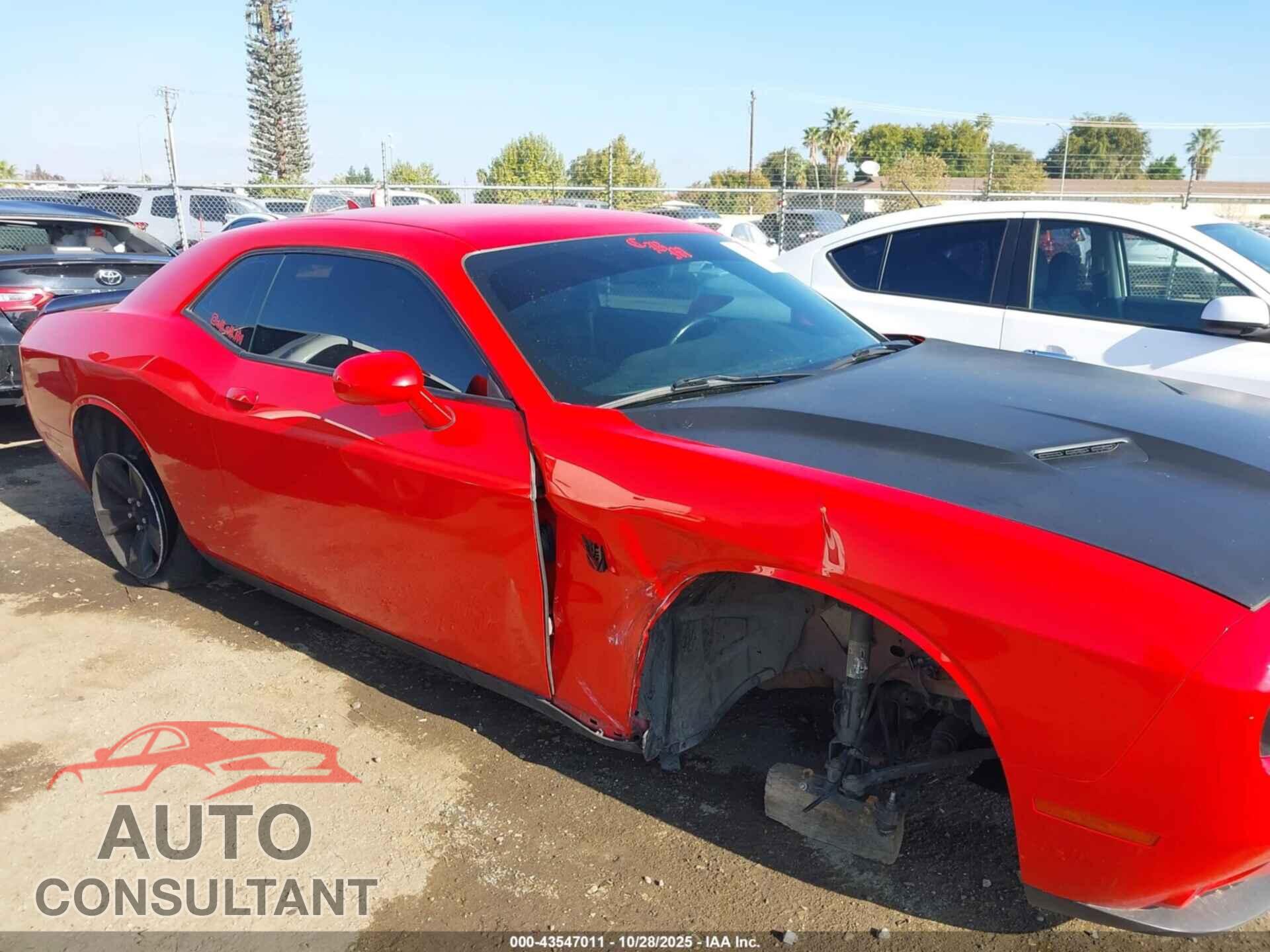DODGE CHALLENGER 2016 - 2C3CDZAG8GH284103