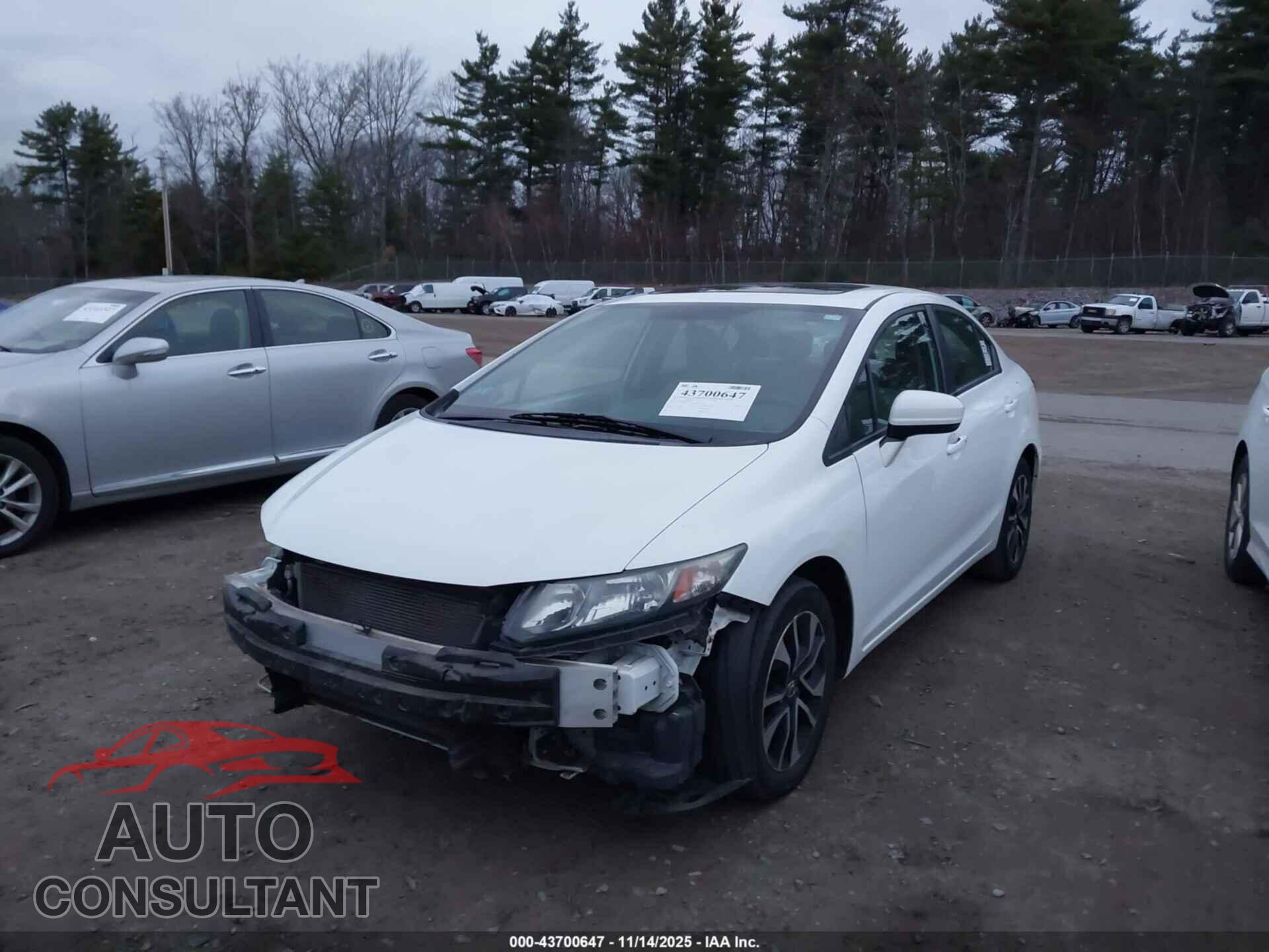 HONDA CIVIC 2015 - 19XFB2F80FE702316