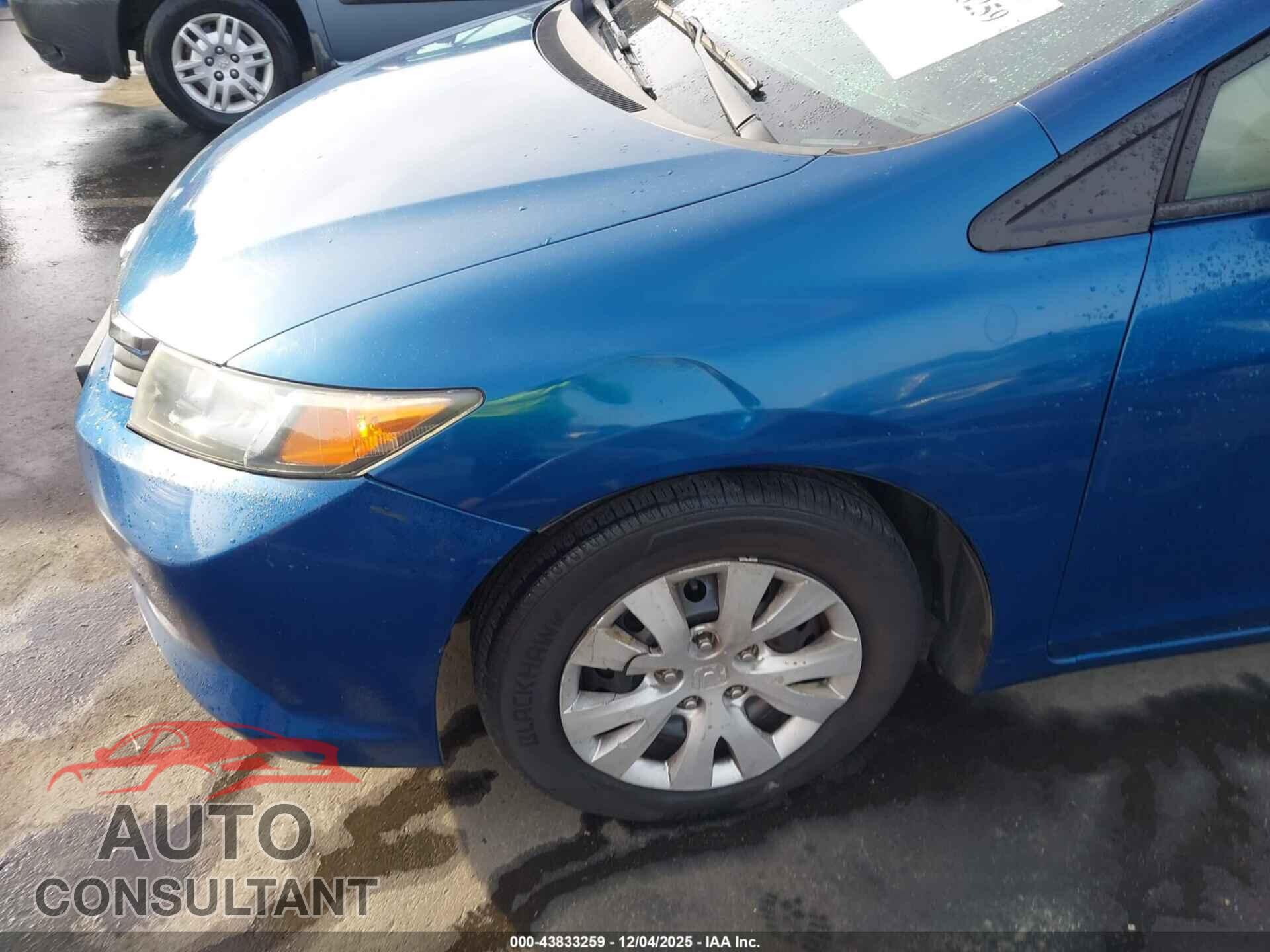 HONDA CIVIC 2012 - 2HGFB2F55CH533367