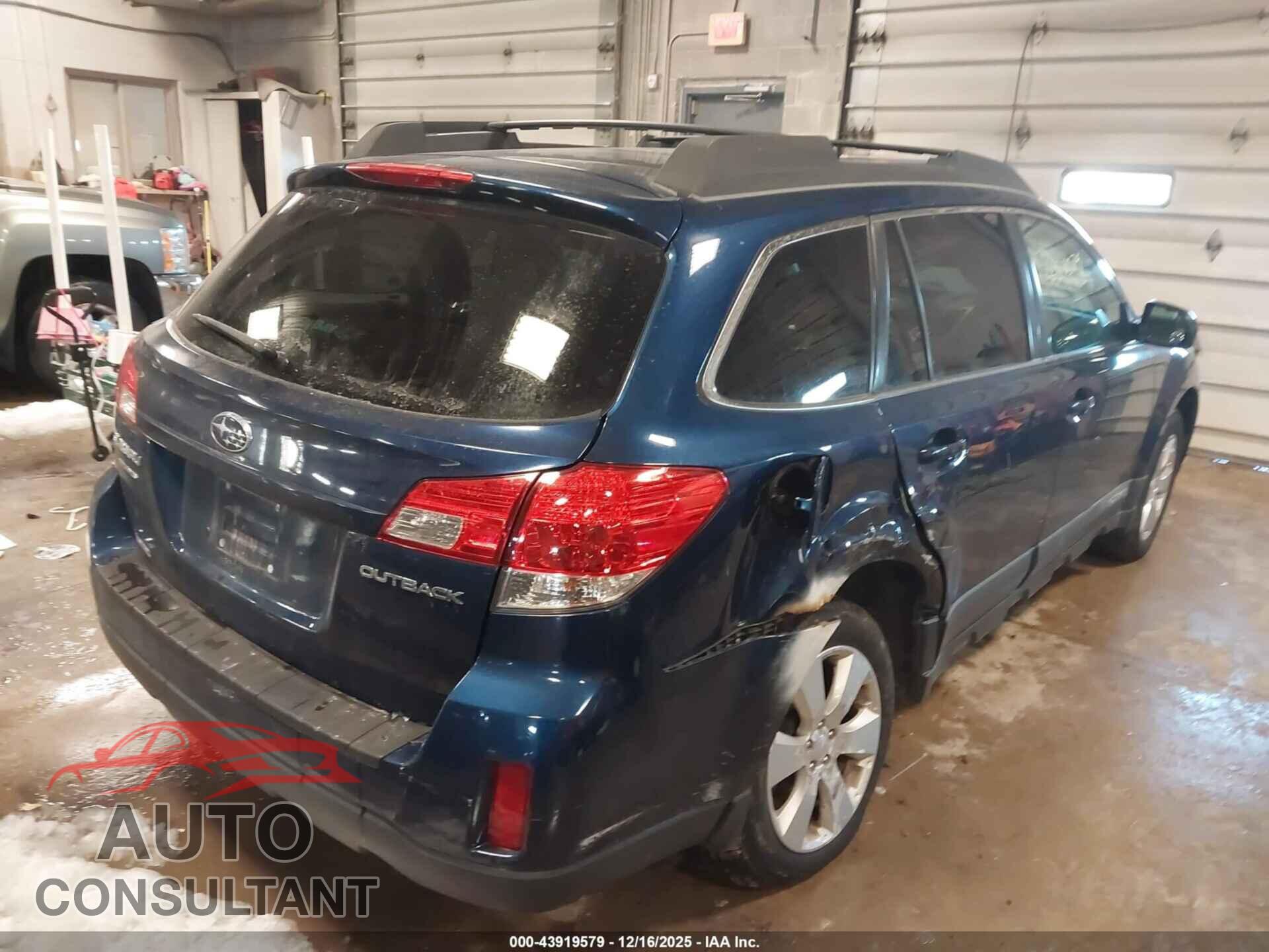 SUBARU OUTBACK 2011 - 4S4BRCCC3B3312154