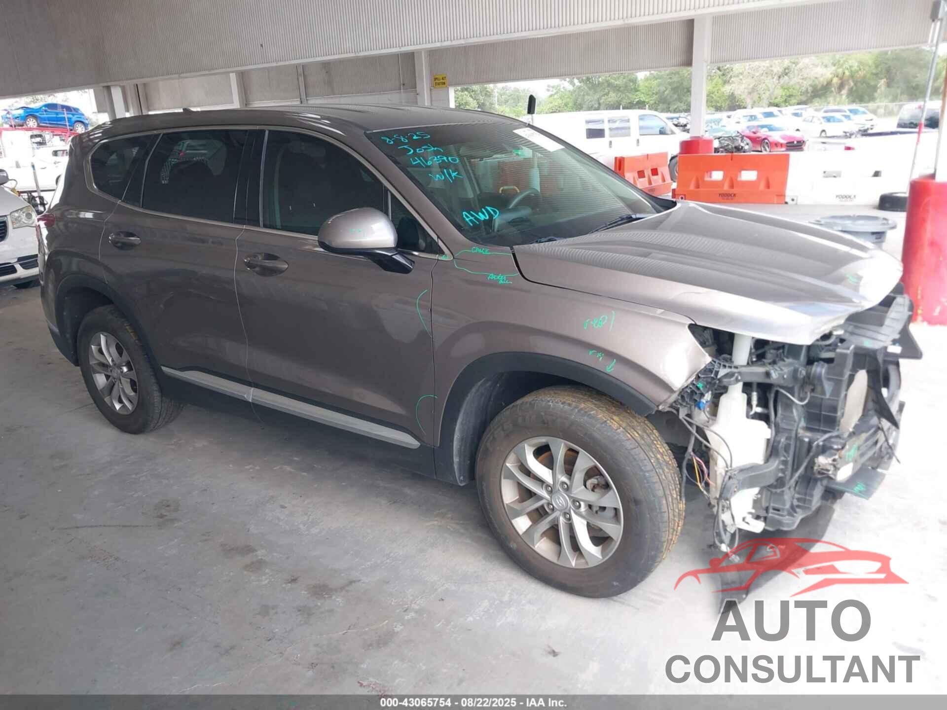 HYUNDAI SANTA FE 2019 - 5NMS3CAD7KH078717