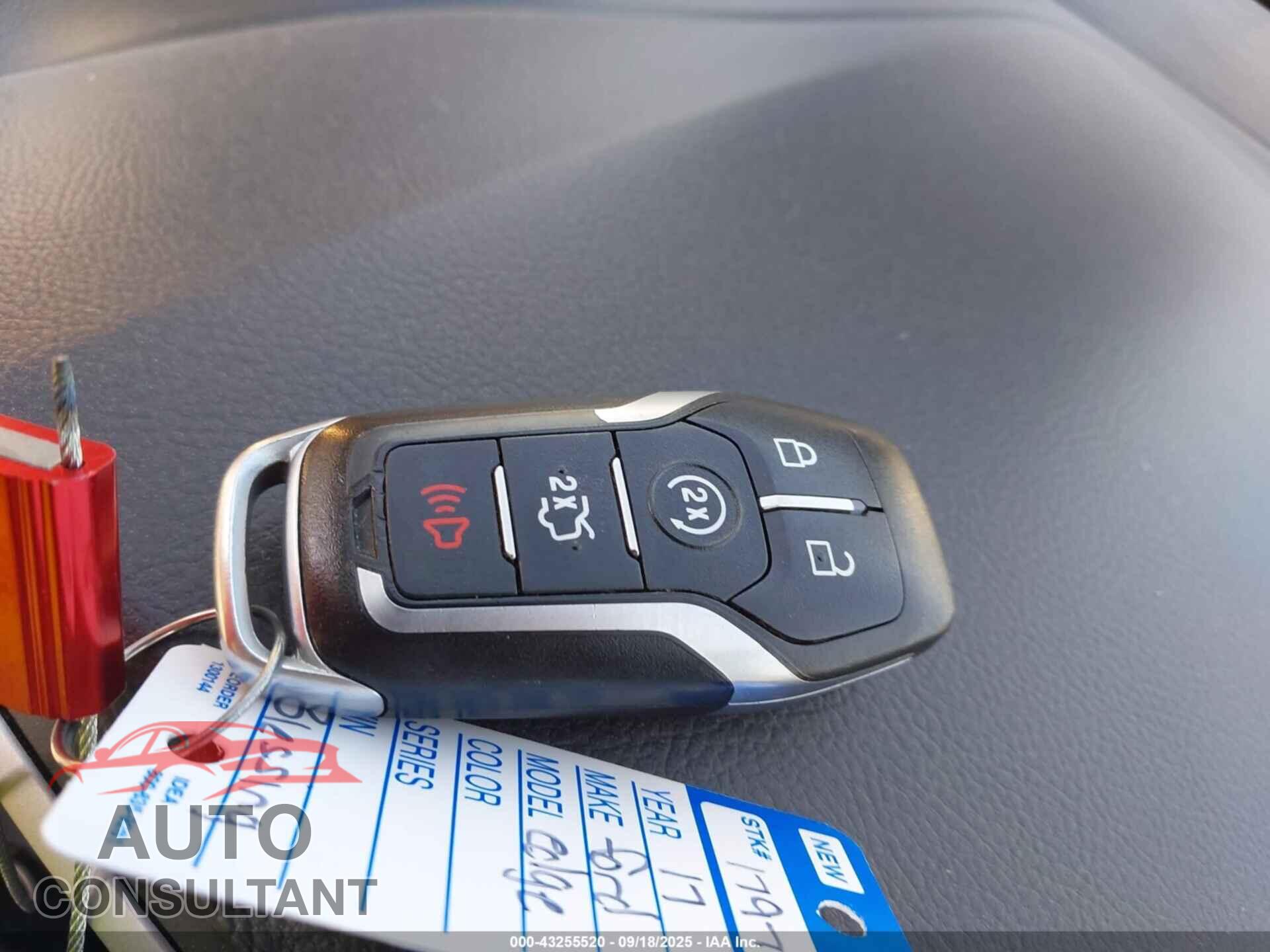 FORD EDGE 2017 - 2FMPK4J94HBB10097