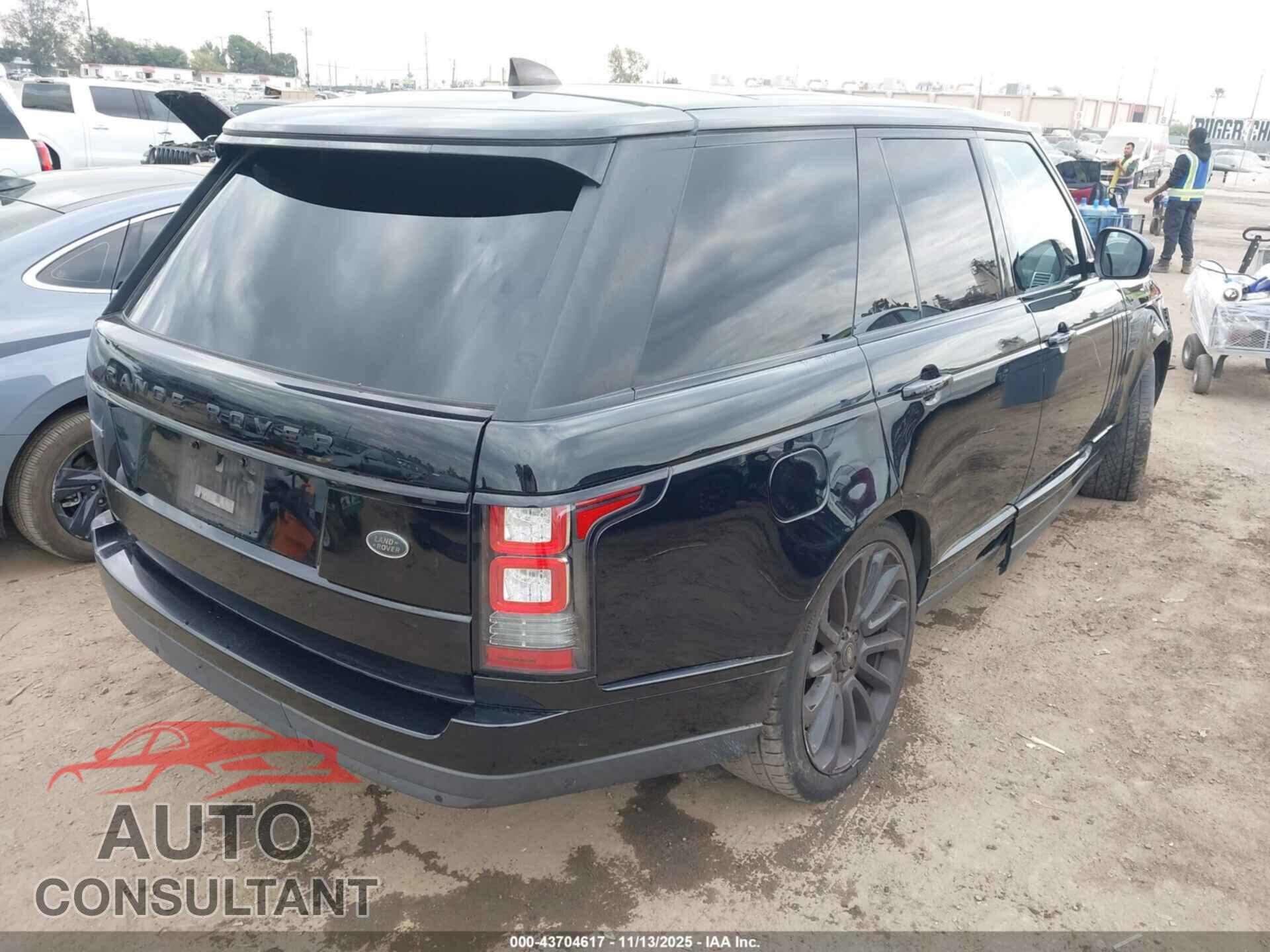 LAND ROVER RANGE ROVER 2017 - SALGS2FE7HA328117