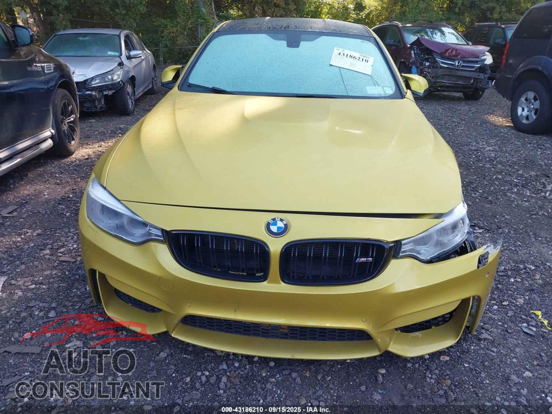 BMW M3 2016 - WBS8M9C59G5E68255