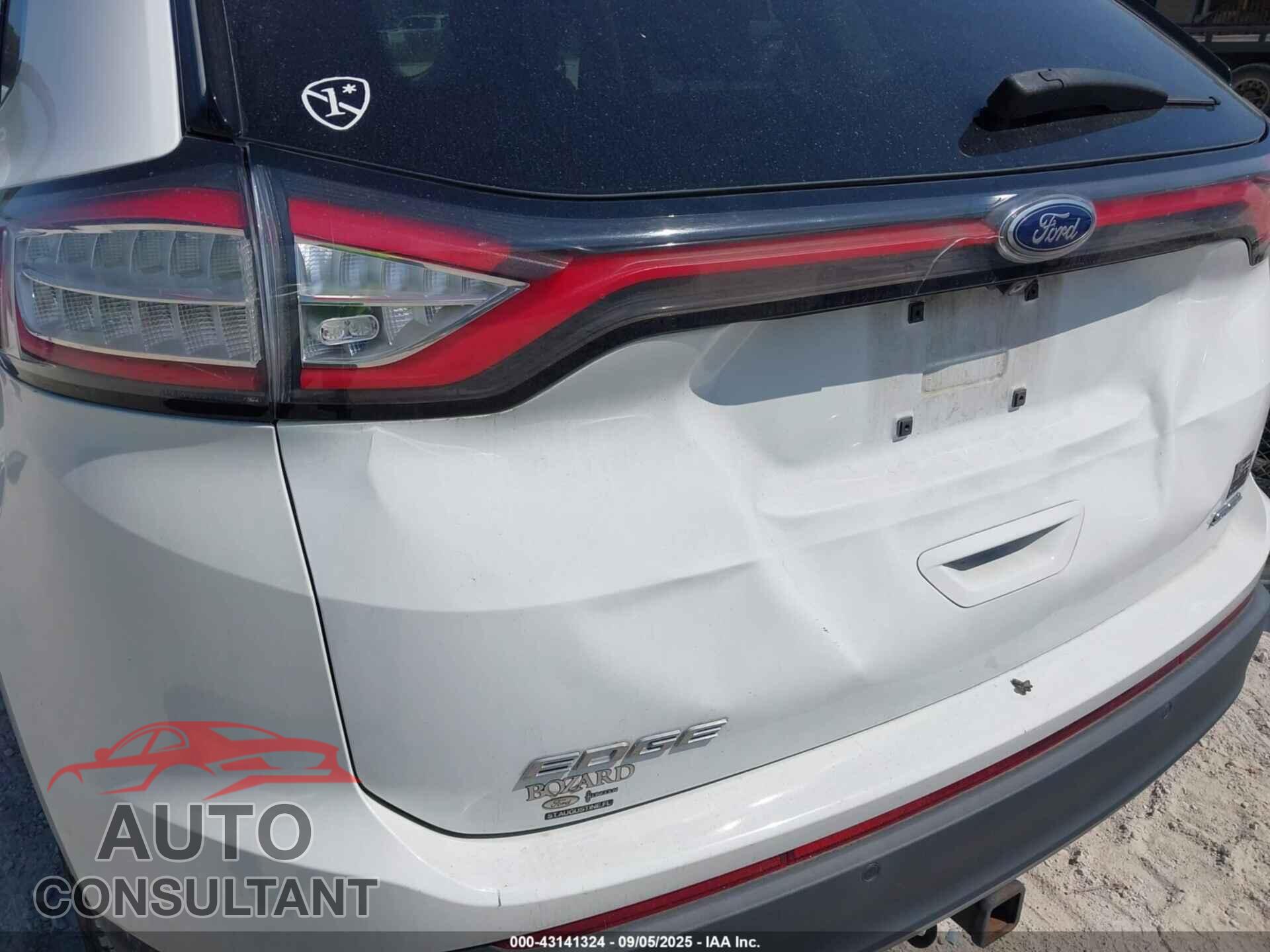 FORD EDGE 2015 - 2FMTK3J86FBC41237