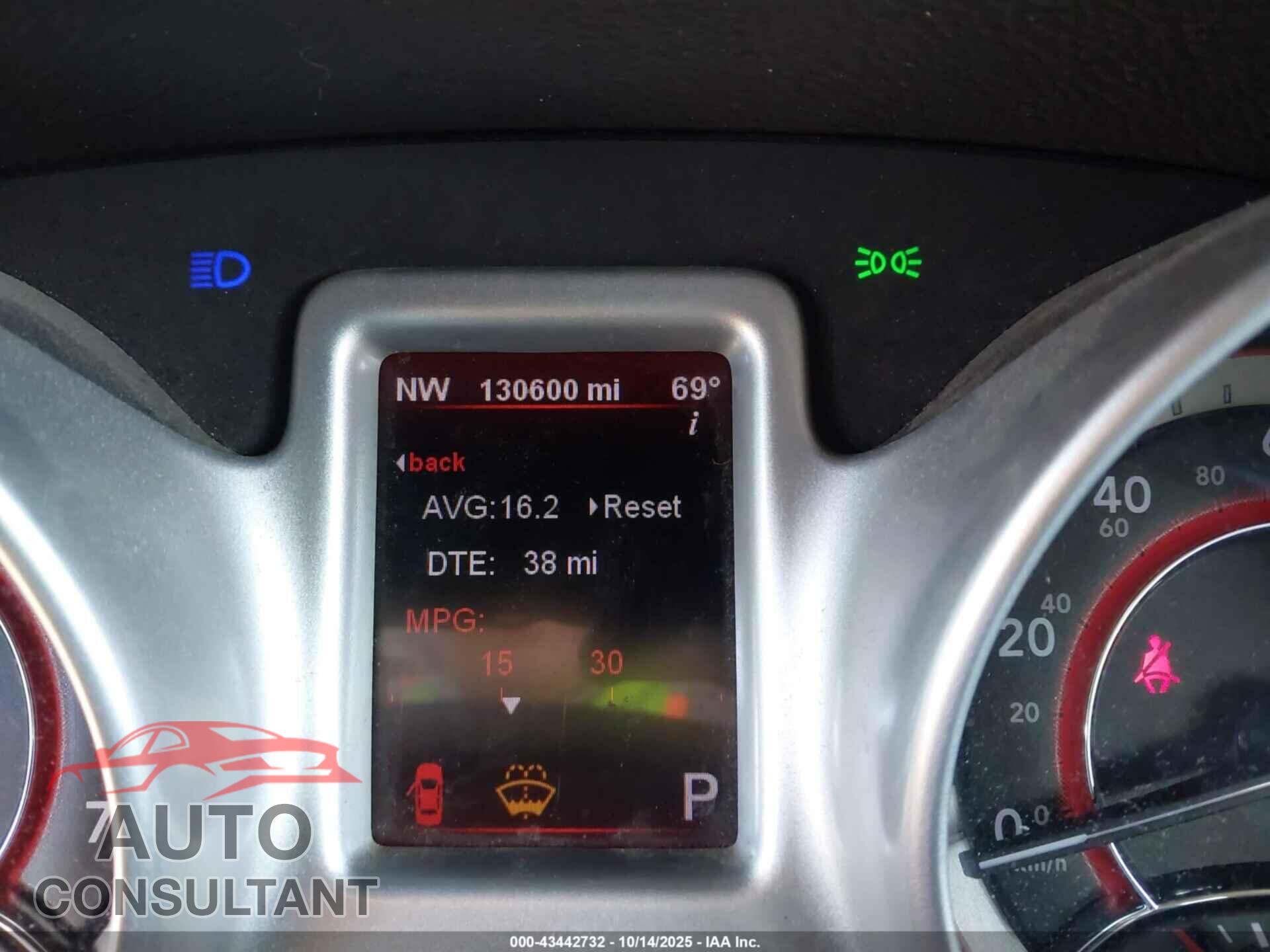 DODGE JOURNEY 2012 - 3C4PDDDG4CT274021