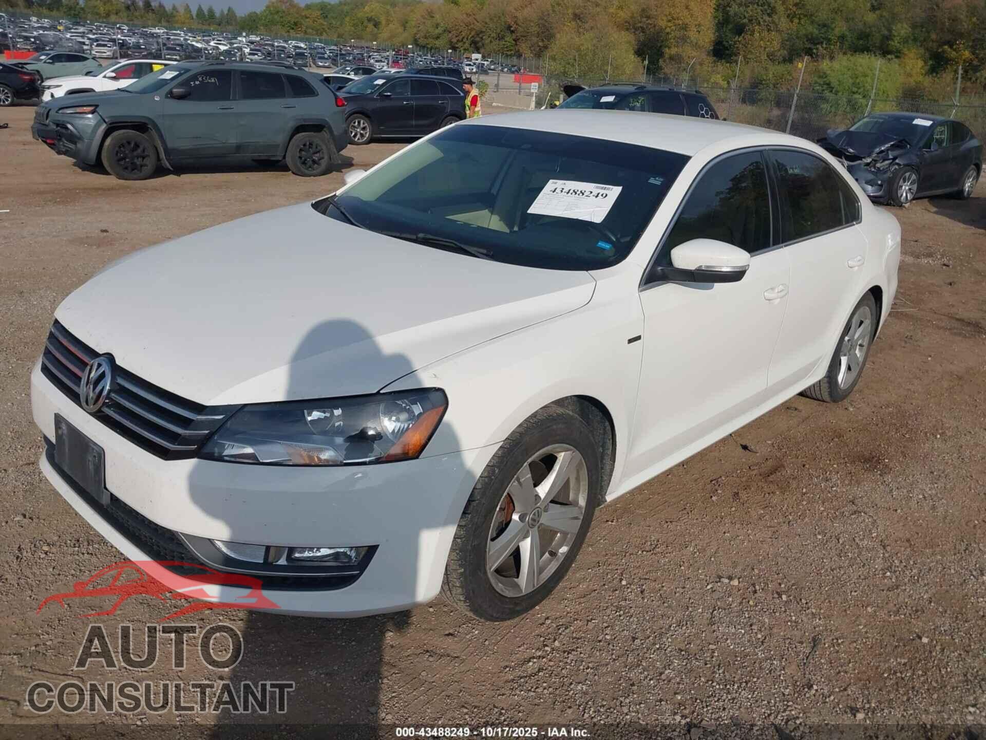 VOLKSWAGEN PASSAT 2015 - 1VWAS7A39FC111067
