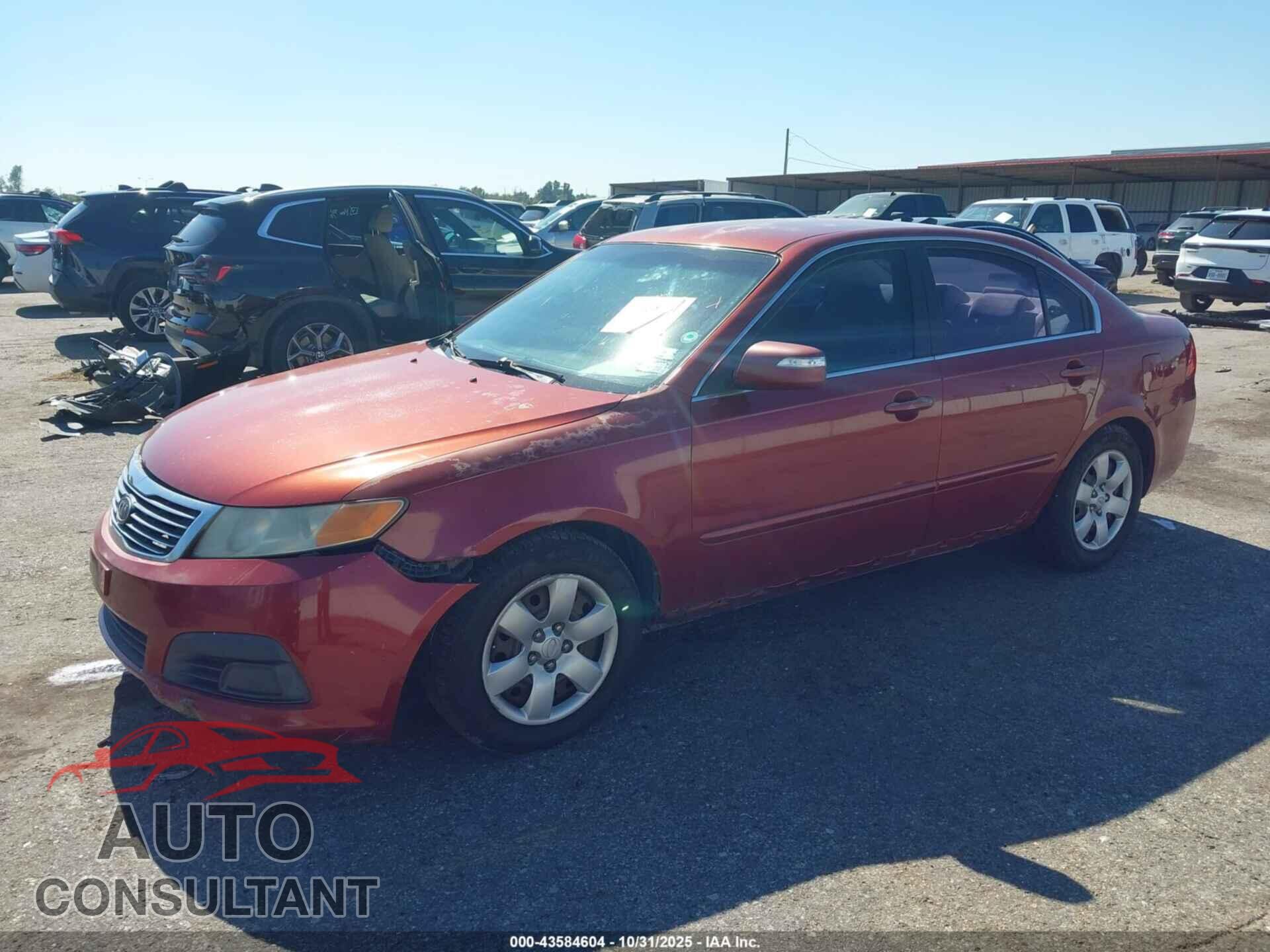 KIA OPTIMA 2010 - KNAGG4A83A5384072