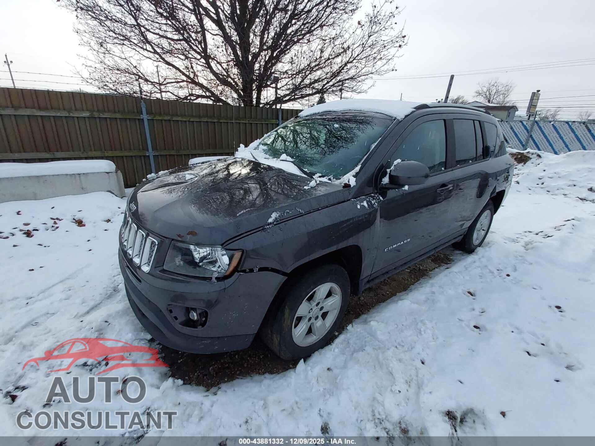 JEEP COMPASS 2017 - 1C4NJCEA4HD206951