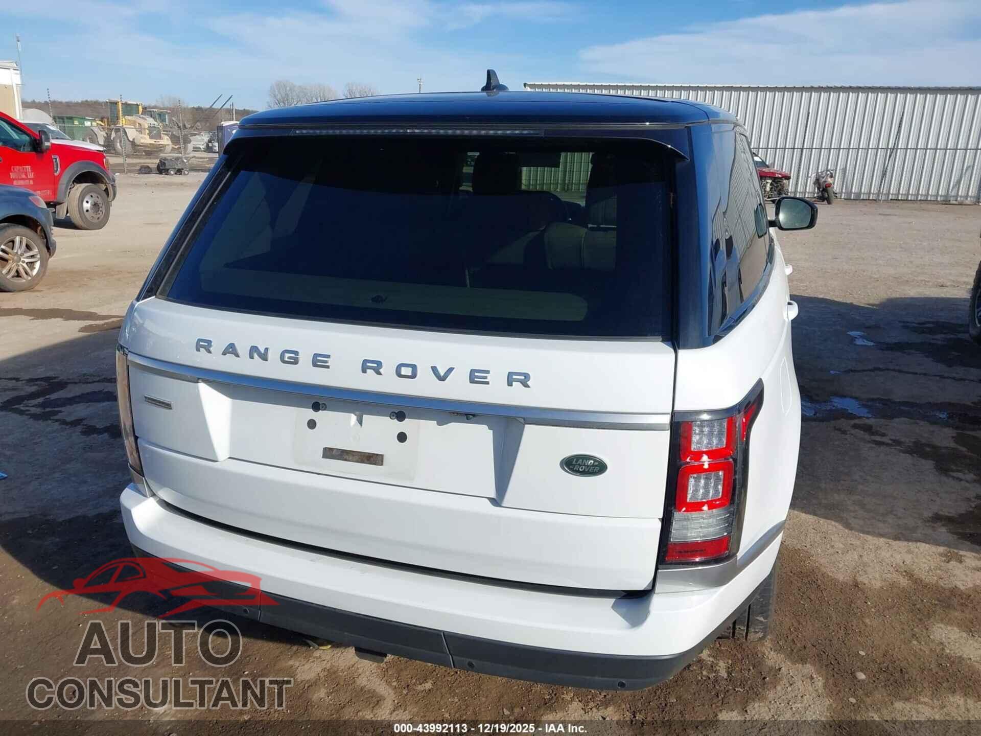 LAND ROVER RANGE ROVER 2016 - SALGS3EF4GA257683