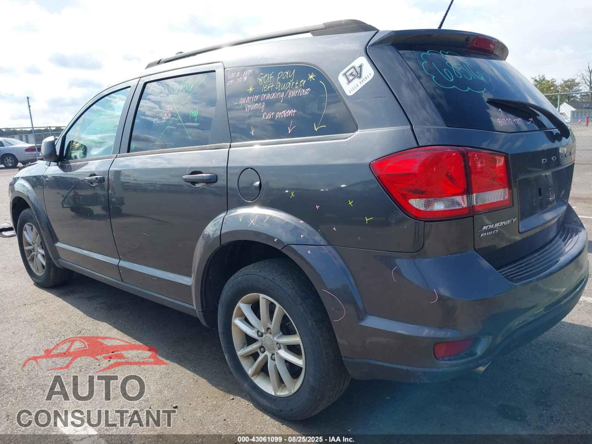 DODGE JOURNEY 2017 - 3C4PDDBG4HT540566