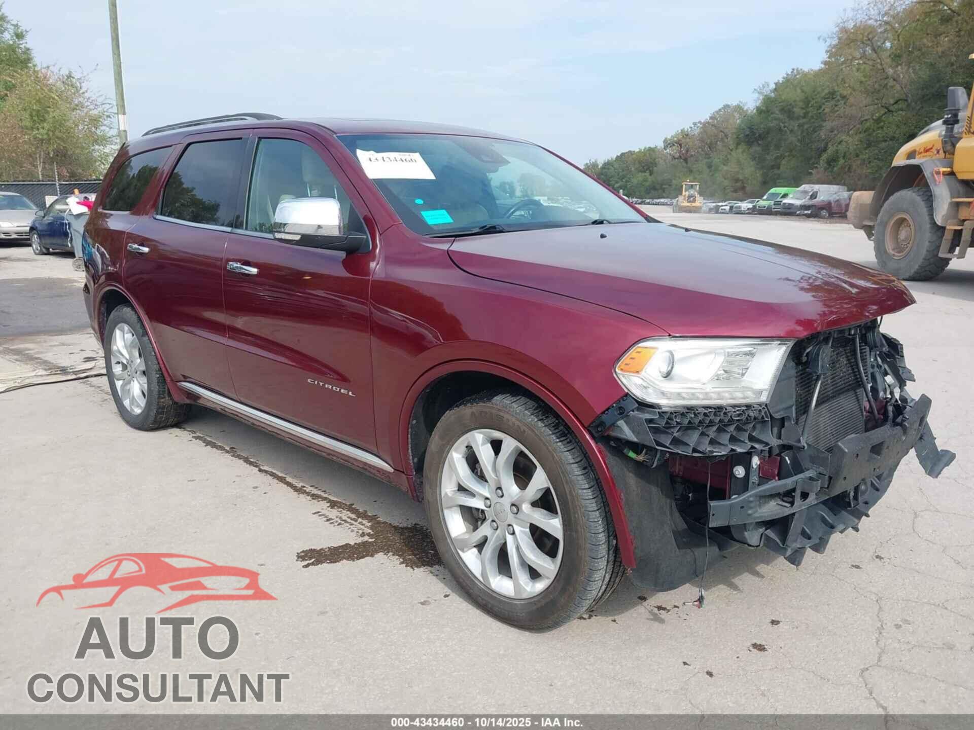 DODGE DURANGO 2016 - 1C4RDHEG7GC353196