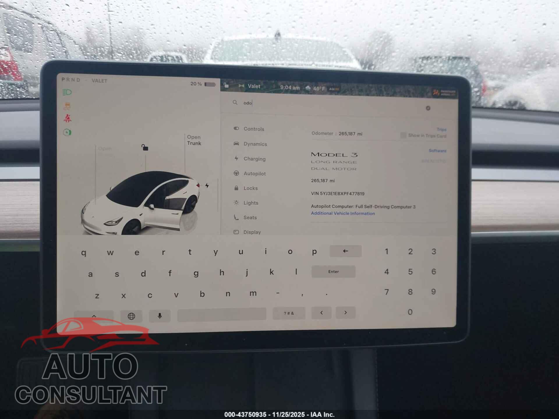 TESLA MODEL 3 2023 - 5YJ3E1EBXPF477819