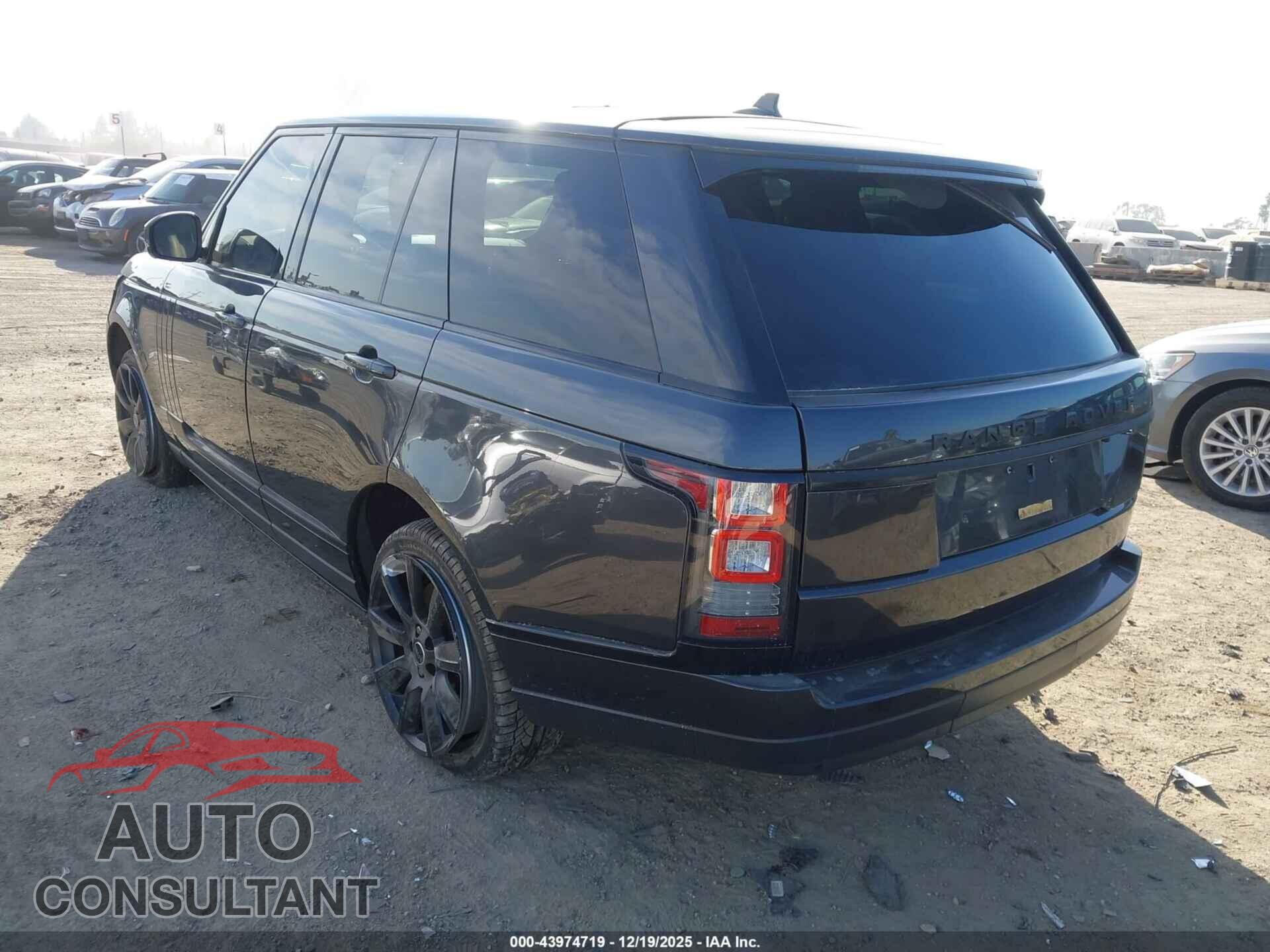 LAND ROVER RANGE ROVER 2016 - SALGS2EF4GA295098