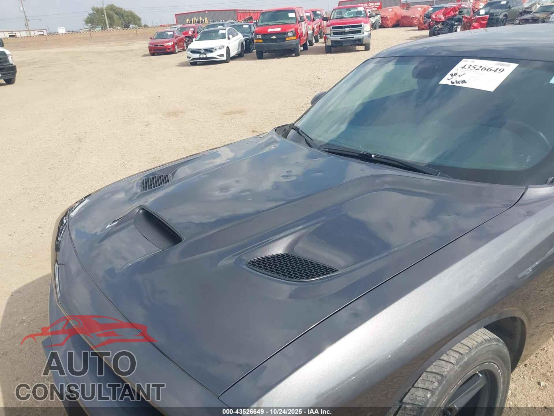 DODGE CHALLENGER 2018 - 2C3CDZAG4JH116191