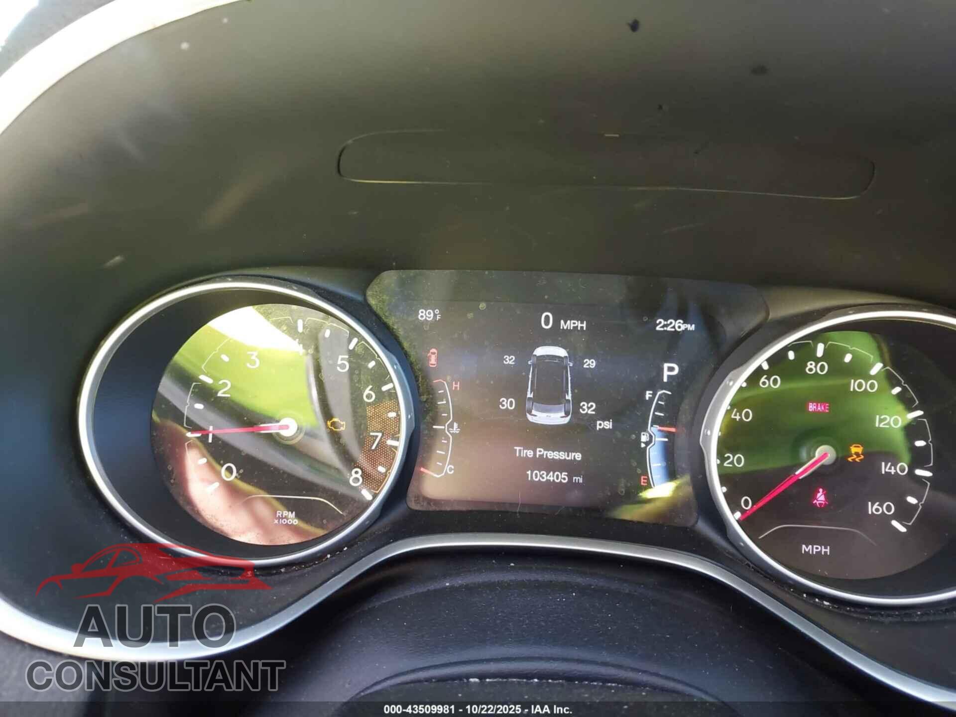 JEEP COMPASS 2020 - 3C4NJCCB2LT211337