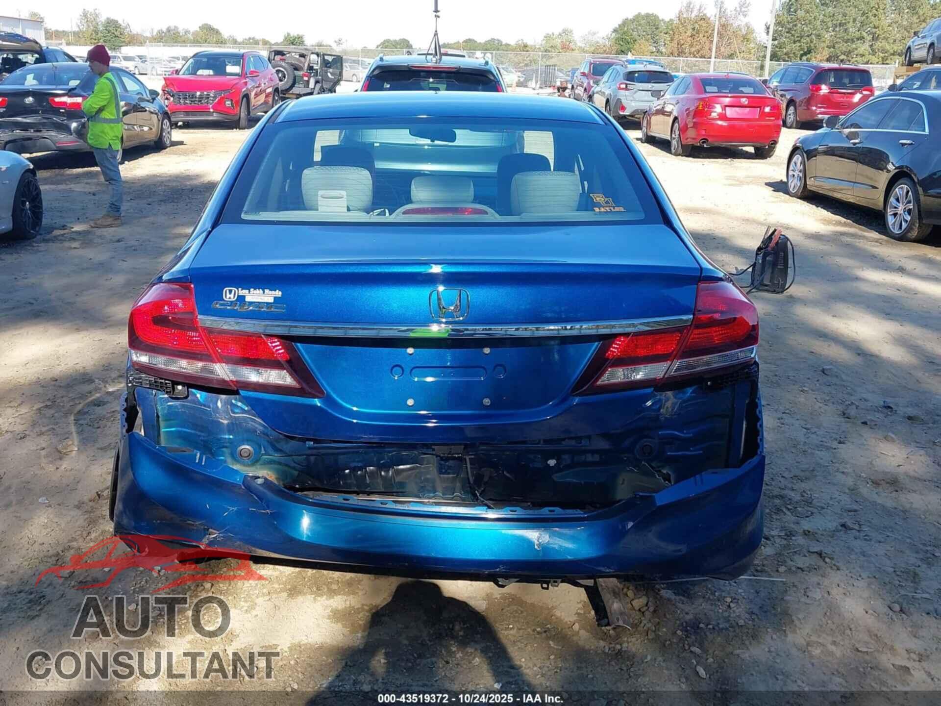 HONDA CIVIC 2015 - 19XFB2F81FE001347