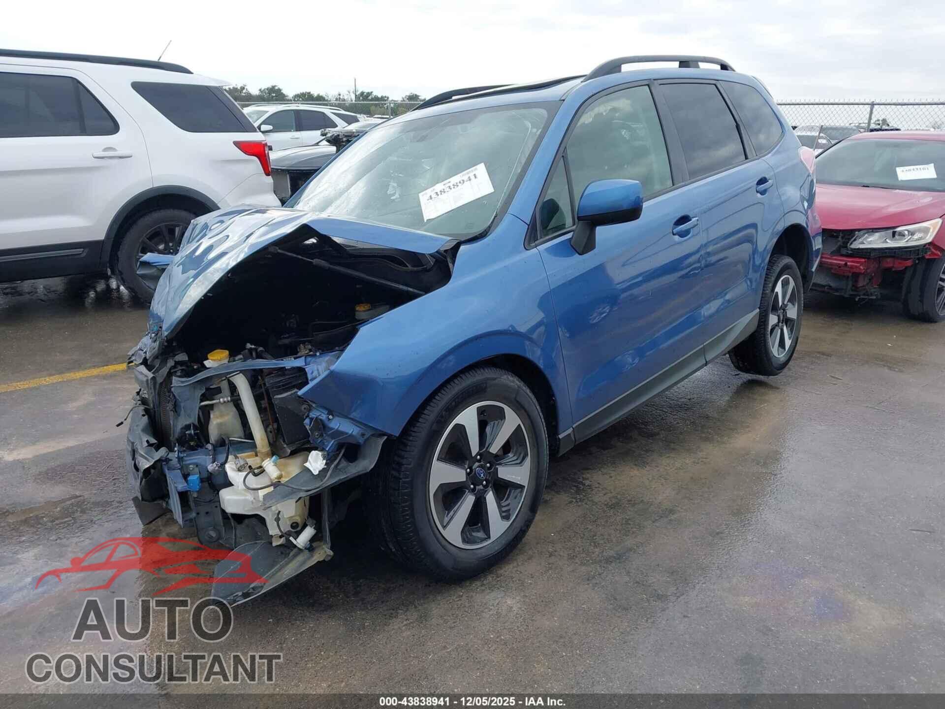 SUBARU FORESTER 2017 - JF2SJAGC7HH511649