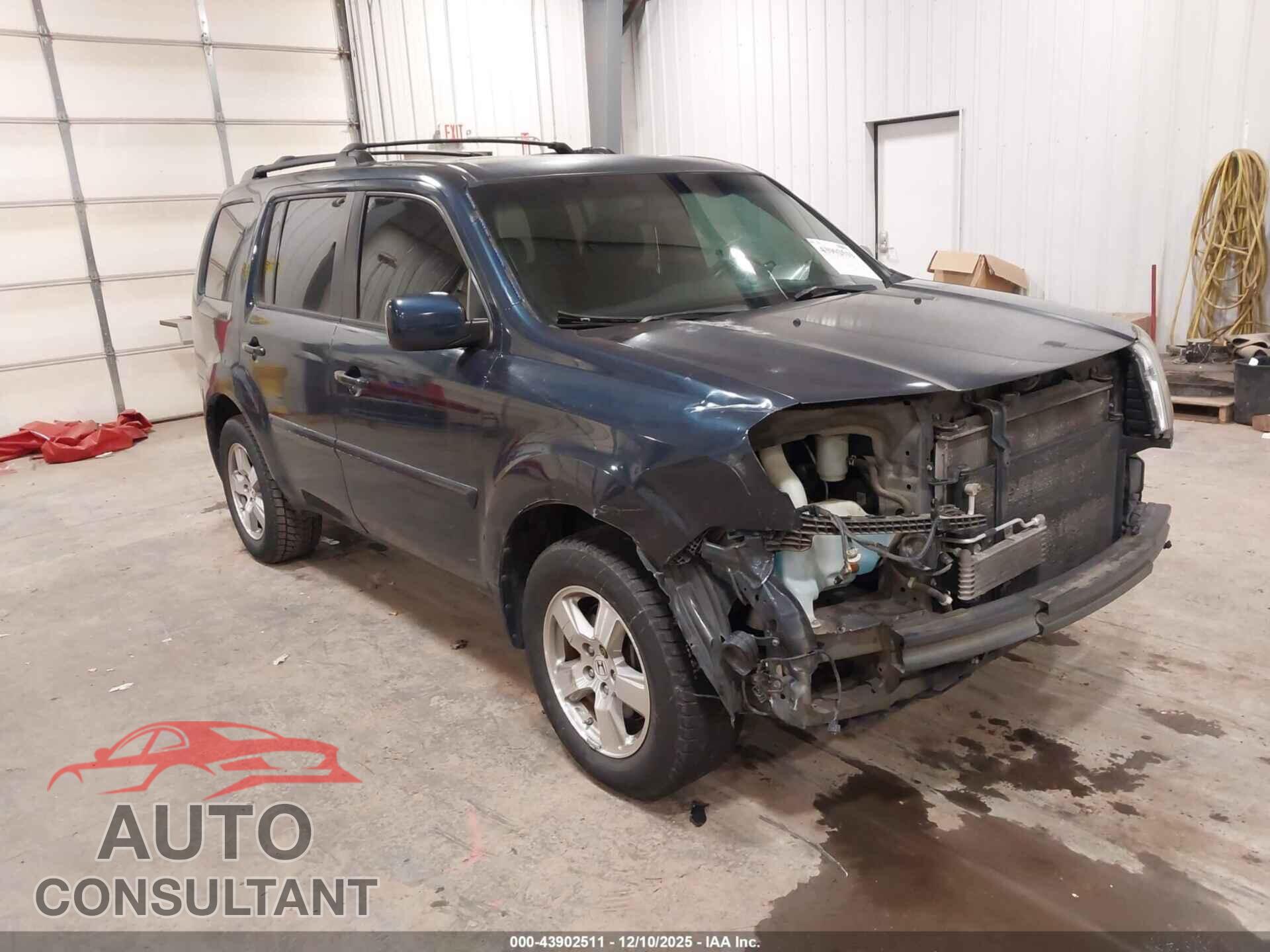 HONDA PILOT 2011 - 5FNYF3H4XBB057384