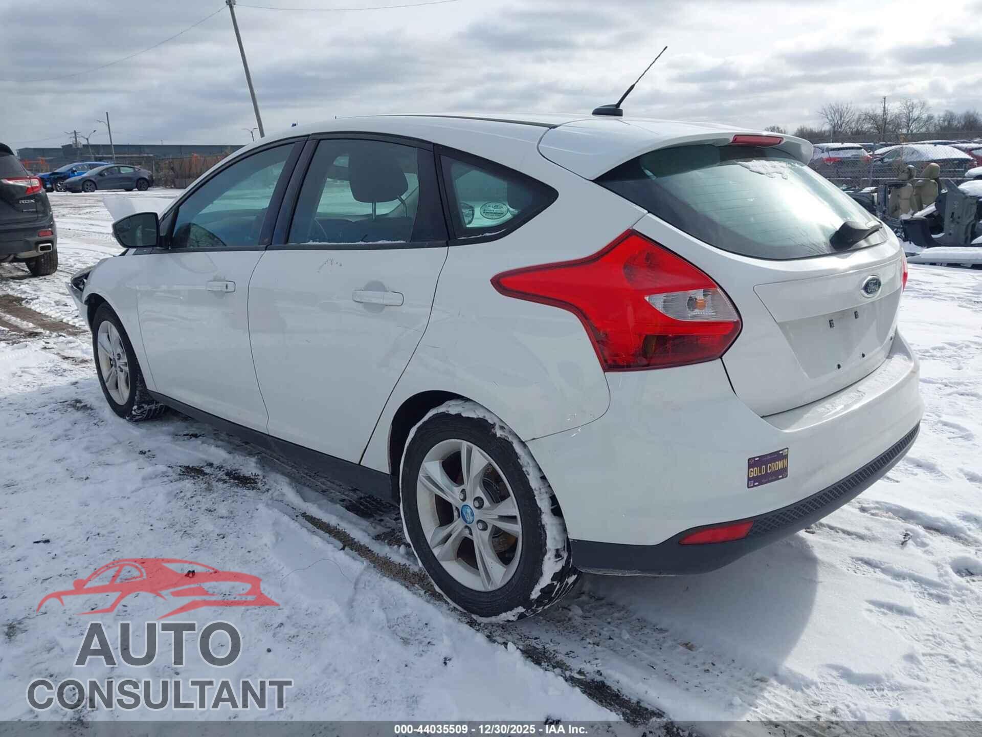 FORD FOCUS 2012 - 1FAHP3K25CL311432
