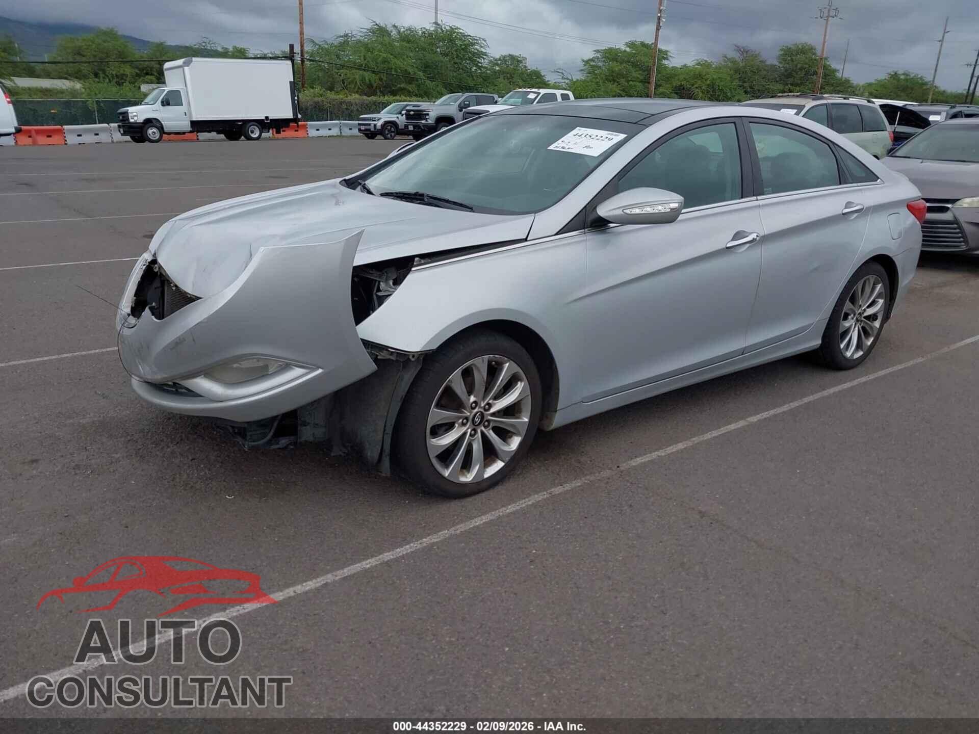 HYUNDAI SONATA 2012 - 5NPEC4AB9CH457174