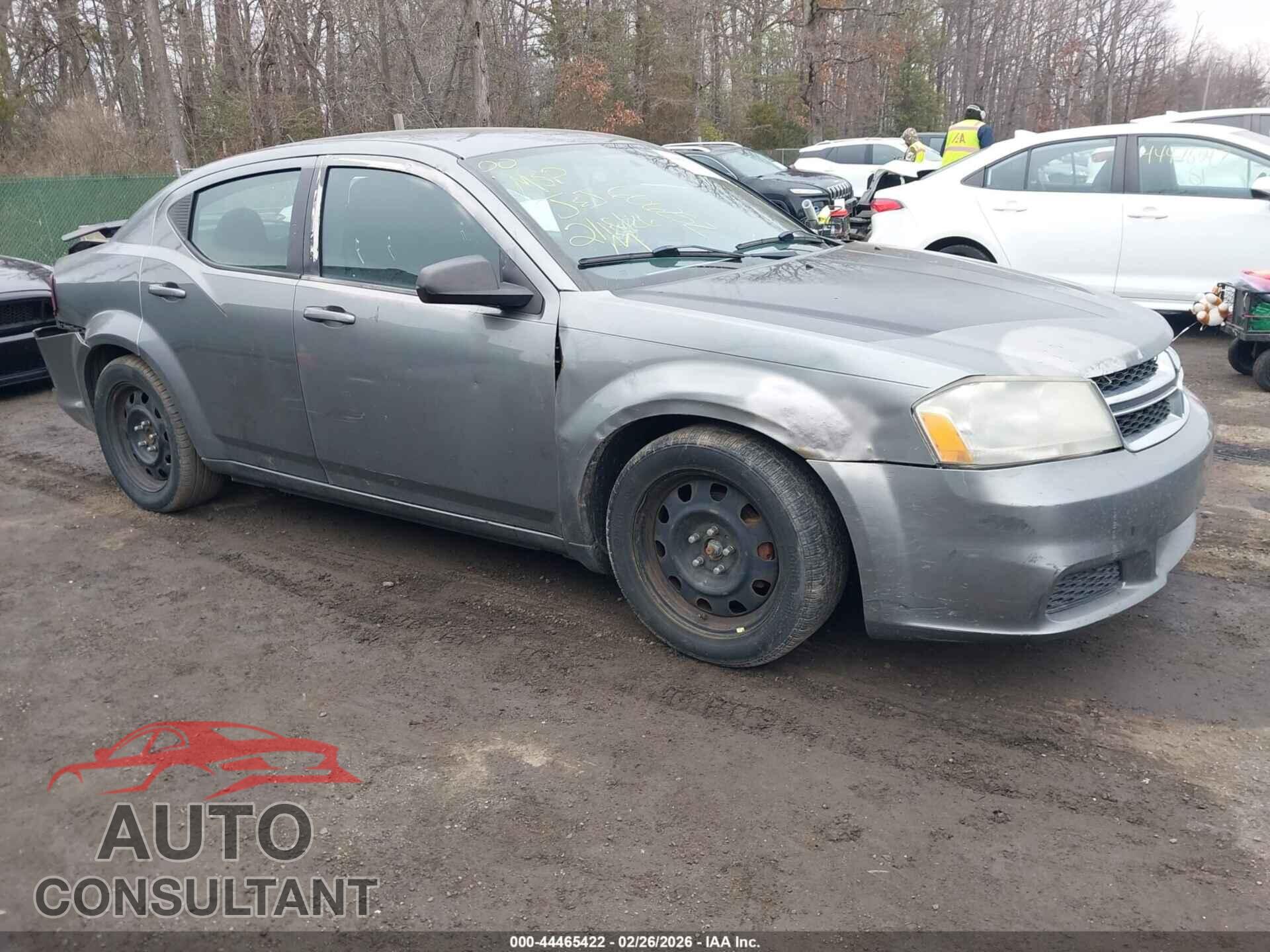 DODGE AVENGER 2011 - 1B3BD4FB3BN606252